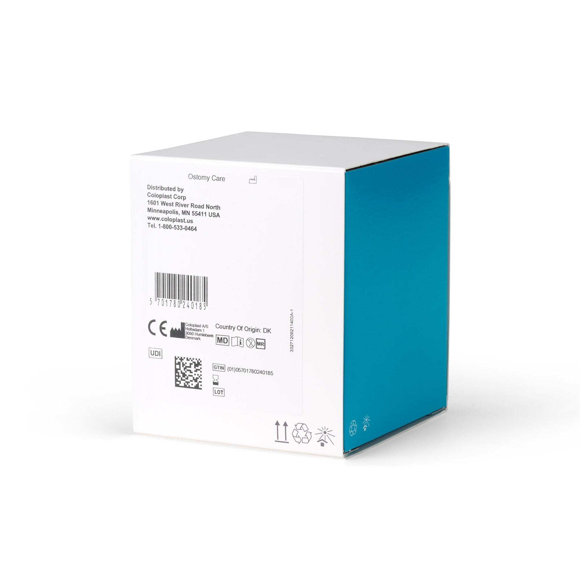Ostomy Seal Brava Convex, Starter Hole 1-3/16 Inch (30mm) | 10/Box