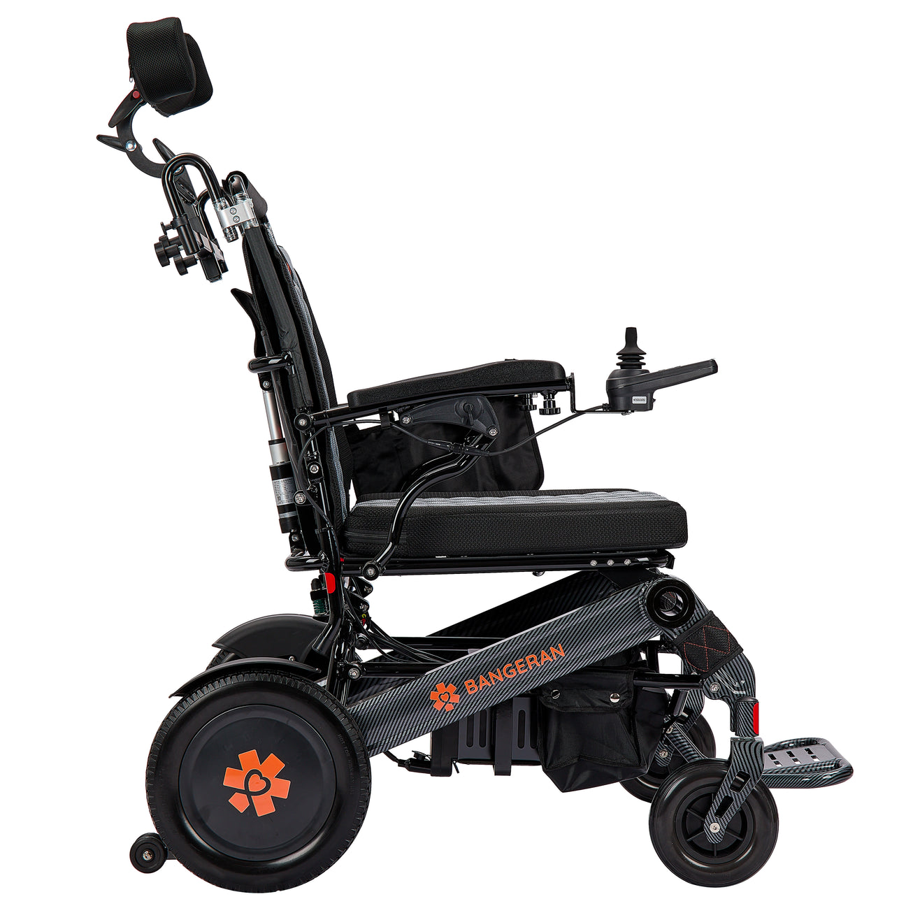 Mammoth EX Auto Recline - Reclining Bariatric Power Wheelchair with 400 lbs Weight Capacity, 22” Extra Wide