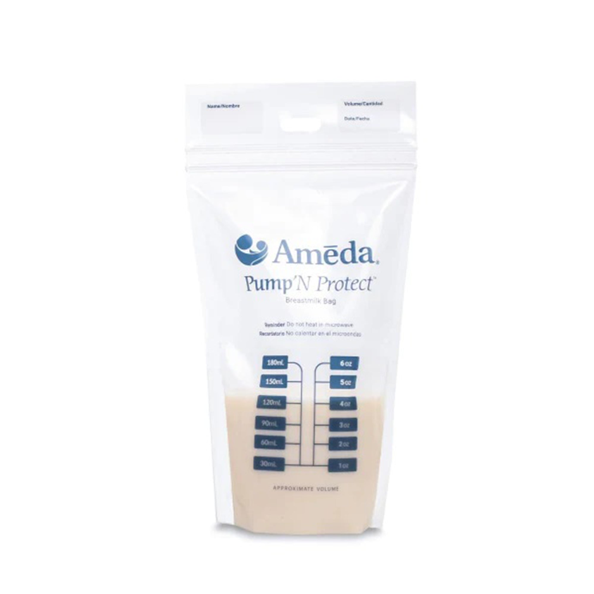 Breast Milk Storage Bag Ameda Pump 'N Protect 6 oz. Plastic,Packaging Type- Each