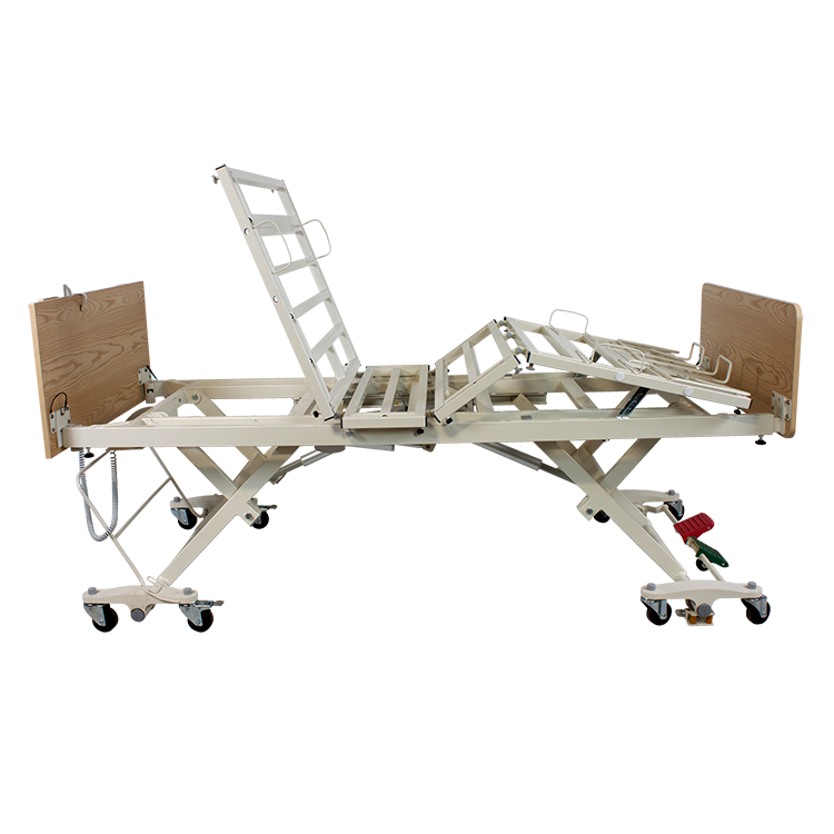 Dynarex DB300 Bariatric LTC 5 Function Low Bed