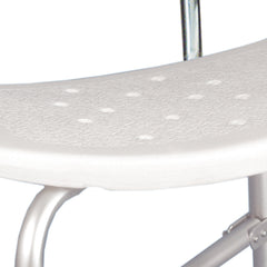 Bath Bench McKesson Without Arms Aluminum Frame With Backrest 20 Inch Seat Width 500 lbs. Weight Capacity, Packaging Type- Case