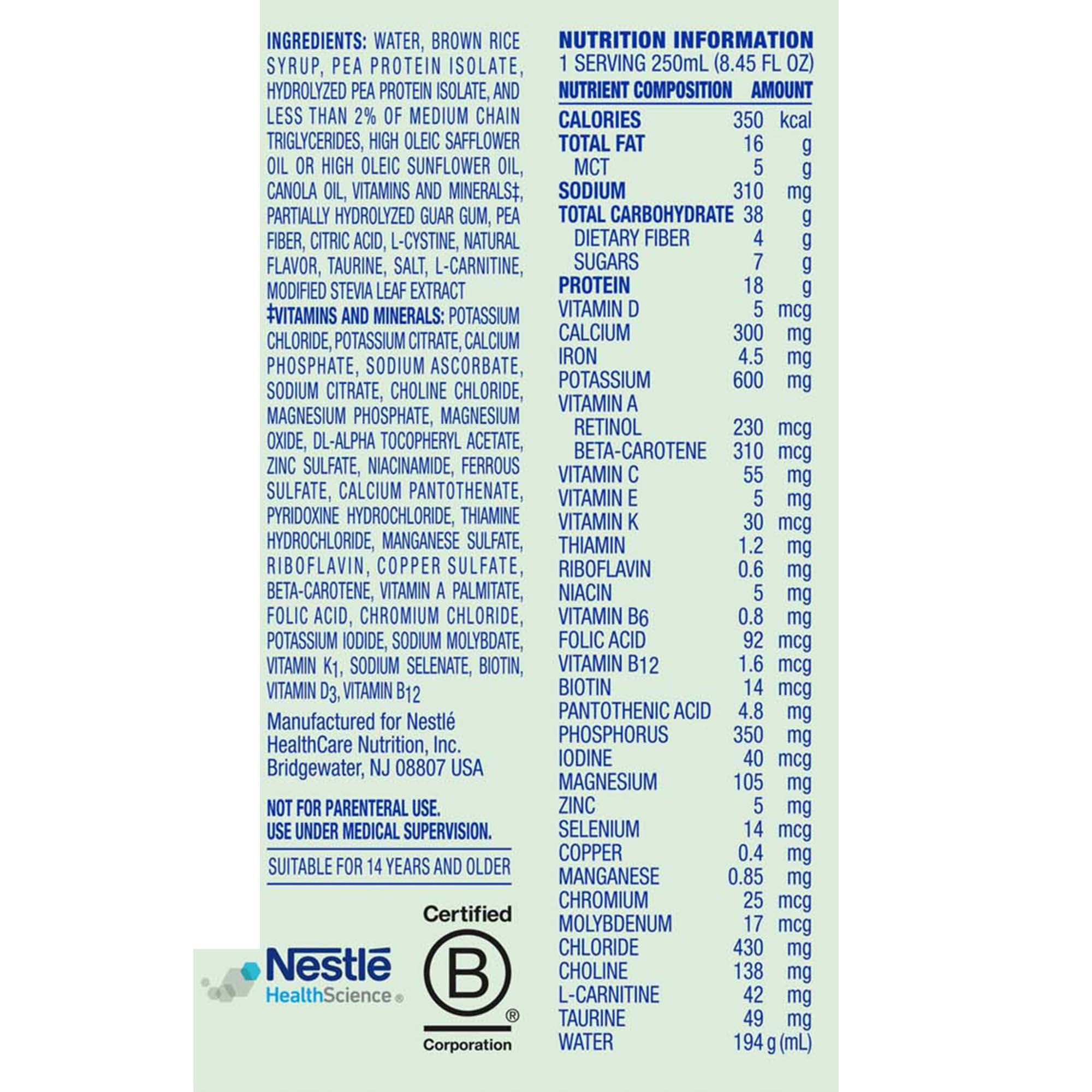 Oral Supplement Compleat Standard 1.4 Cal Vanilla Flavor Liquid 8.45 oz. Carton | (24/Case)