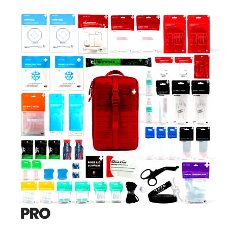 First Aid Kit My Medic MYFAK Large Pro Red Nylon Bag,Packaging Type- Each