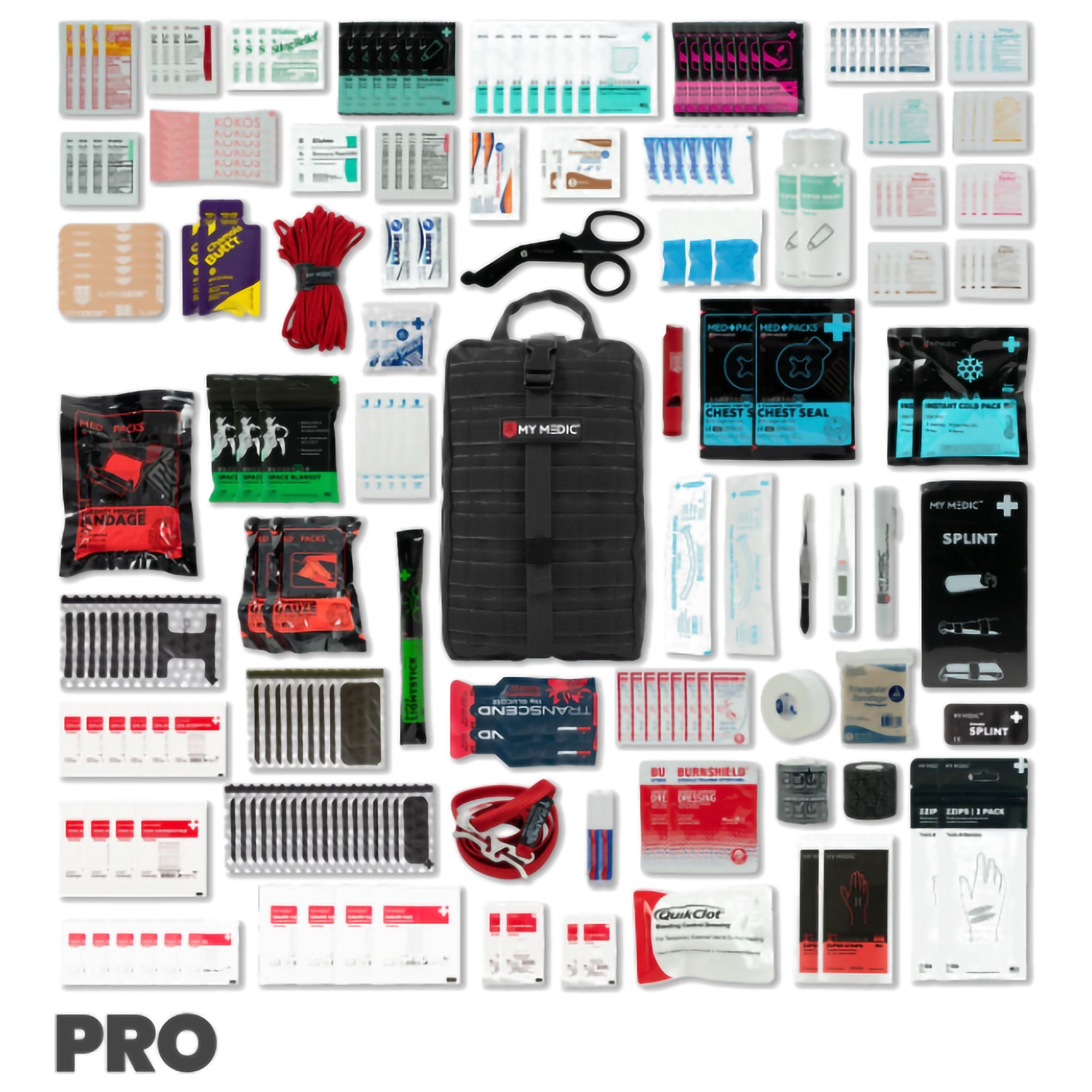 First Aid Kit My Medic MYFAK Large Black Nylon Bag,Packaging Type- Each