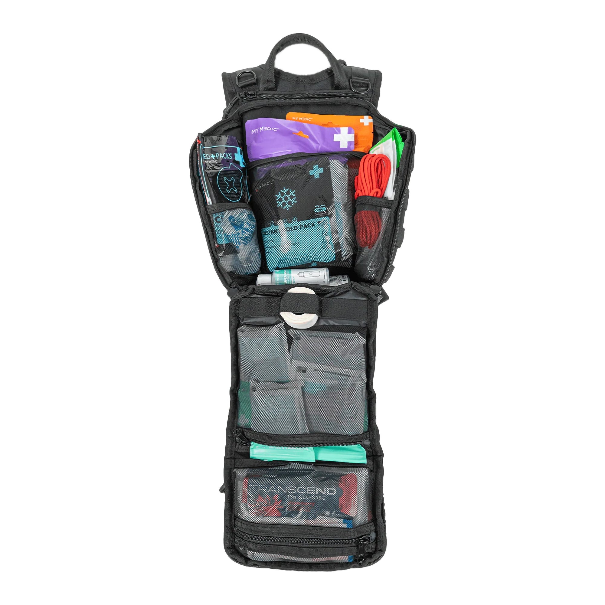 First Aid Kit My Medic RECON Pro Black Nylon Backpack,Packaging Type- Each