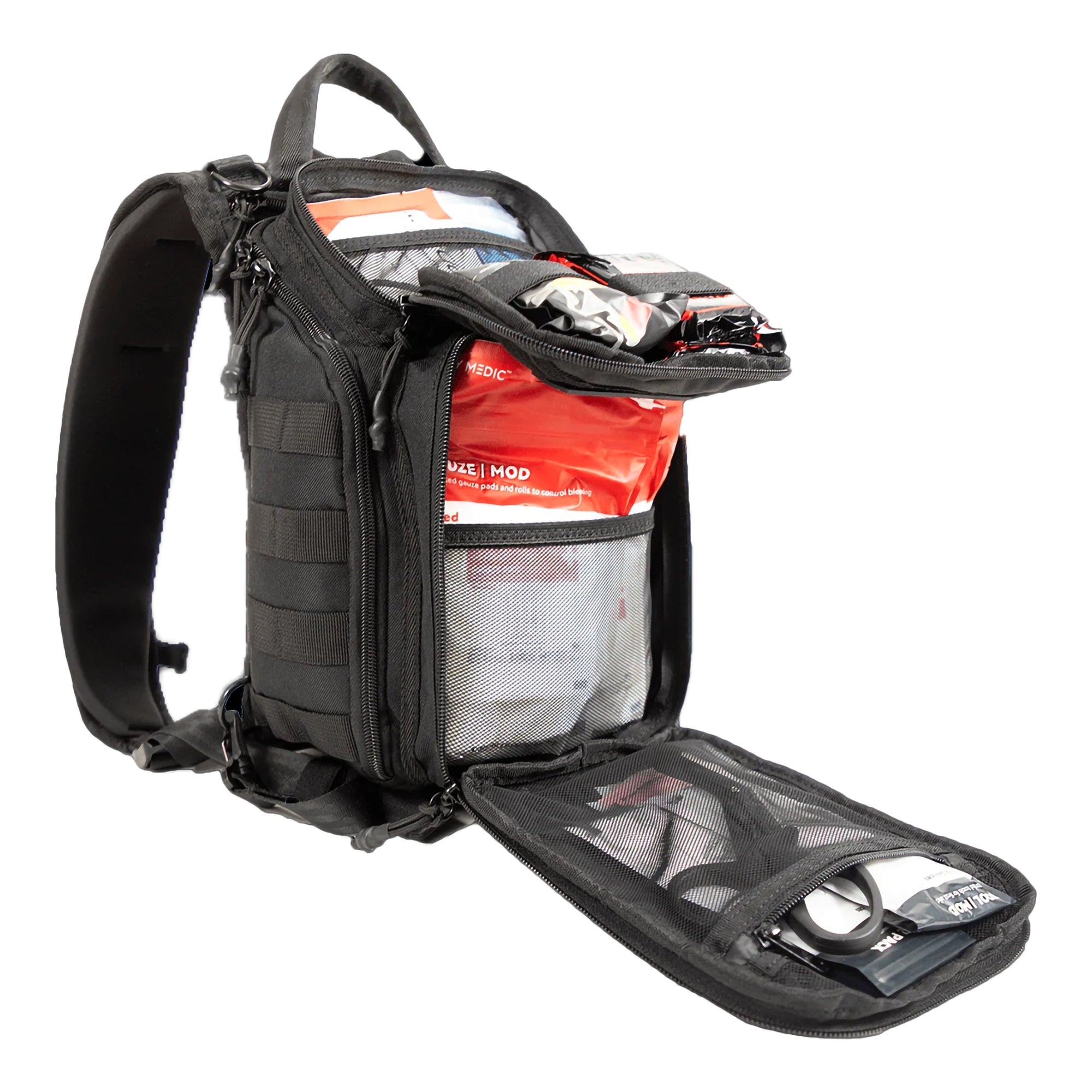 First Aid Kit My Medic RECON Pro Black Nylon Backpack,Packaging Type- Each