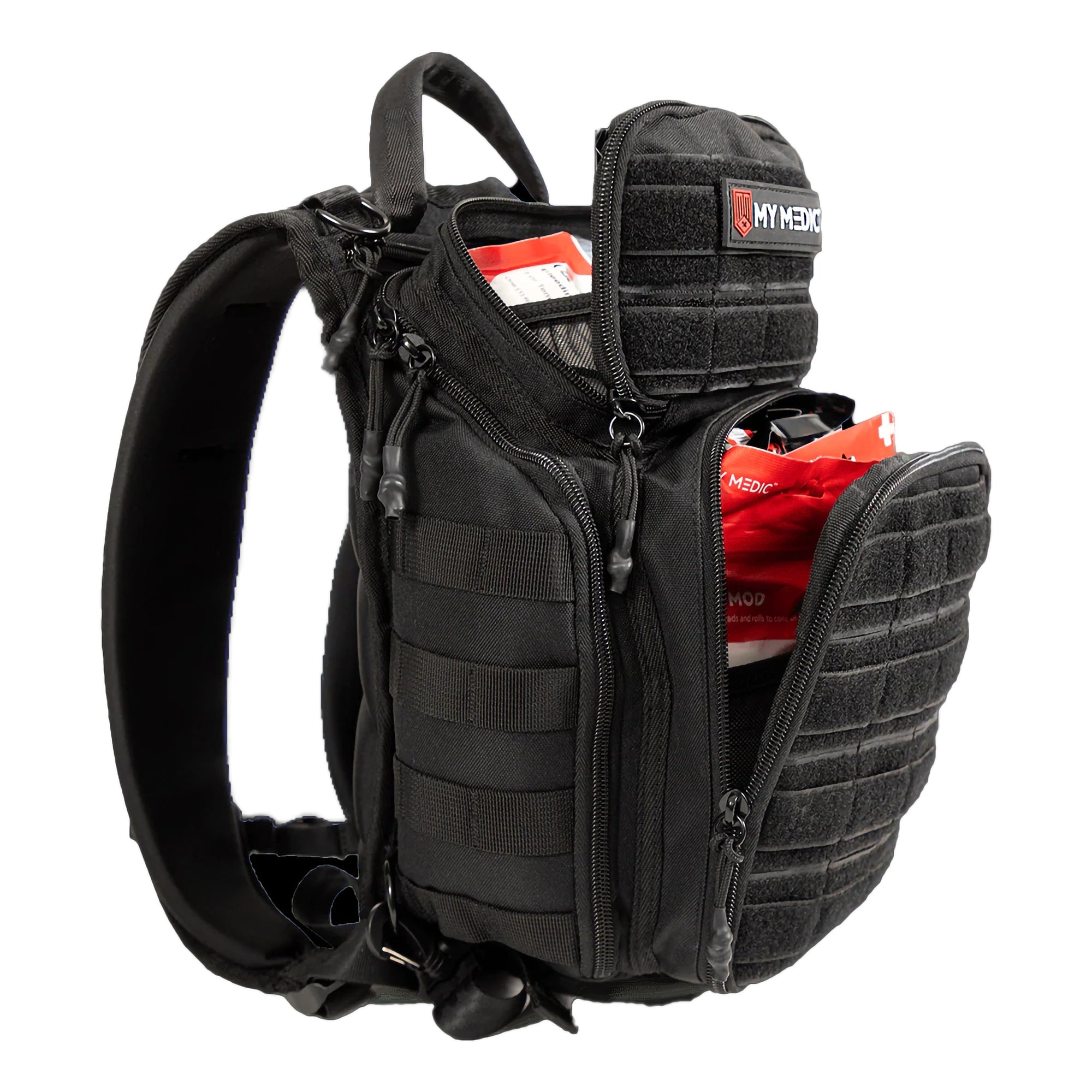 First Aid Kit My Medic RECON Pro Black Nylon Backpack,Packaging Type- Each