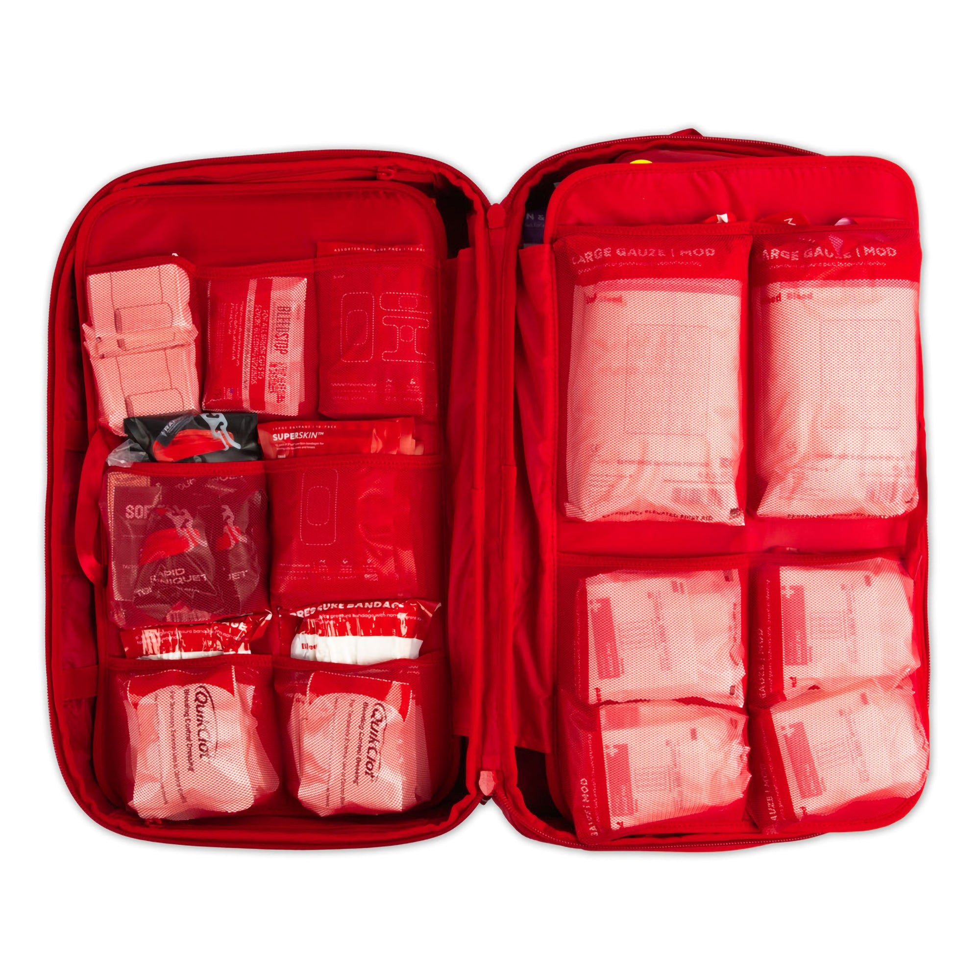 First Aid Kit My Medic The MEDIC Pro 10 Person Red Nylon Backpack,Packaging Type- Each