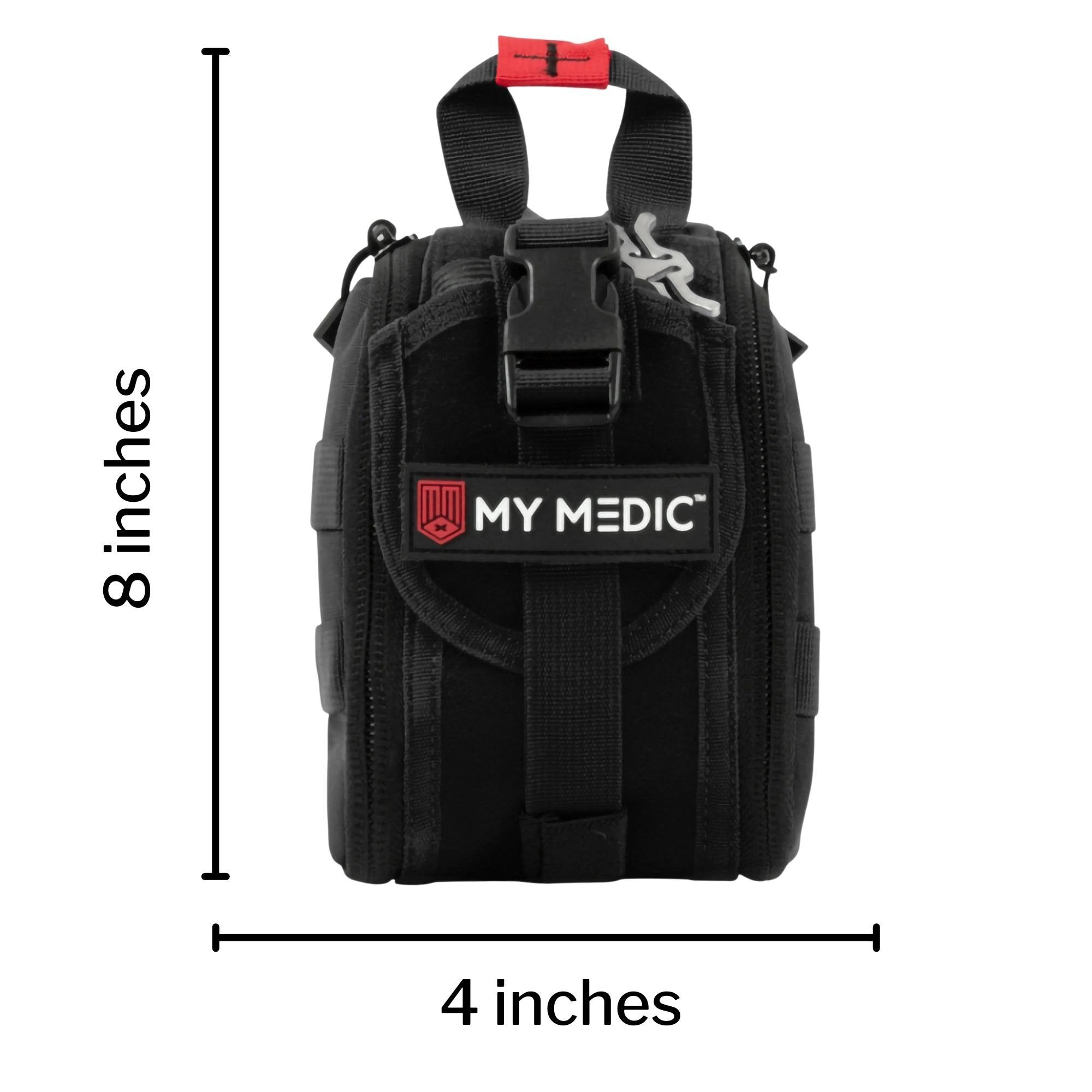 Trauma First Aid Kit My Medic TFAK Black Nylon Bag,Packaging Type- Each