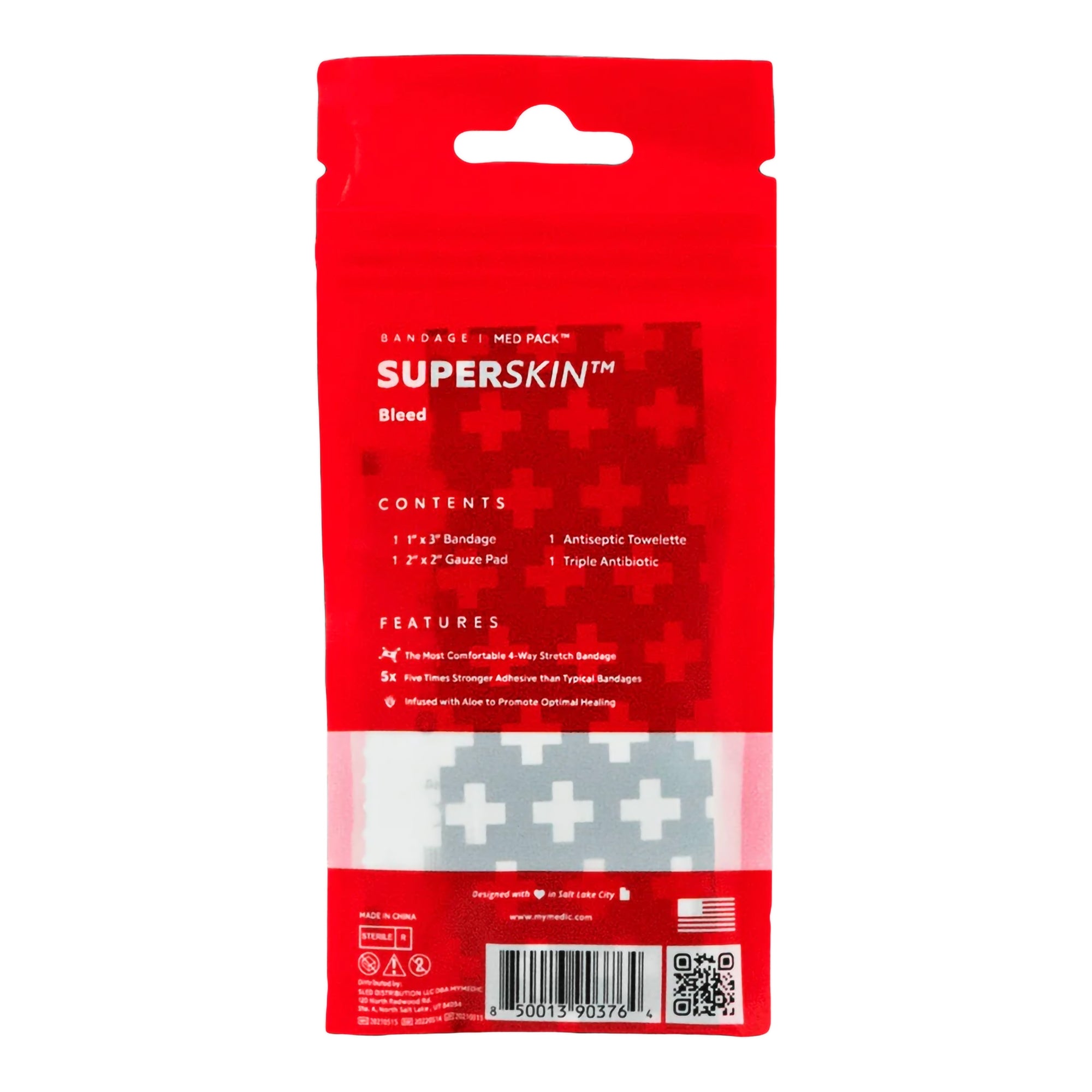 First Aid Kit My Medic MED PACKS SuperSkin Plastic Pouch,Packaging Type- Each