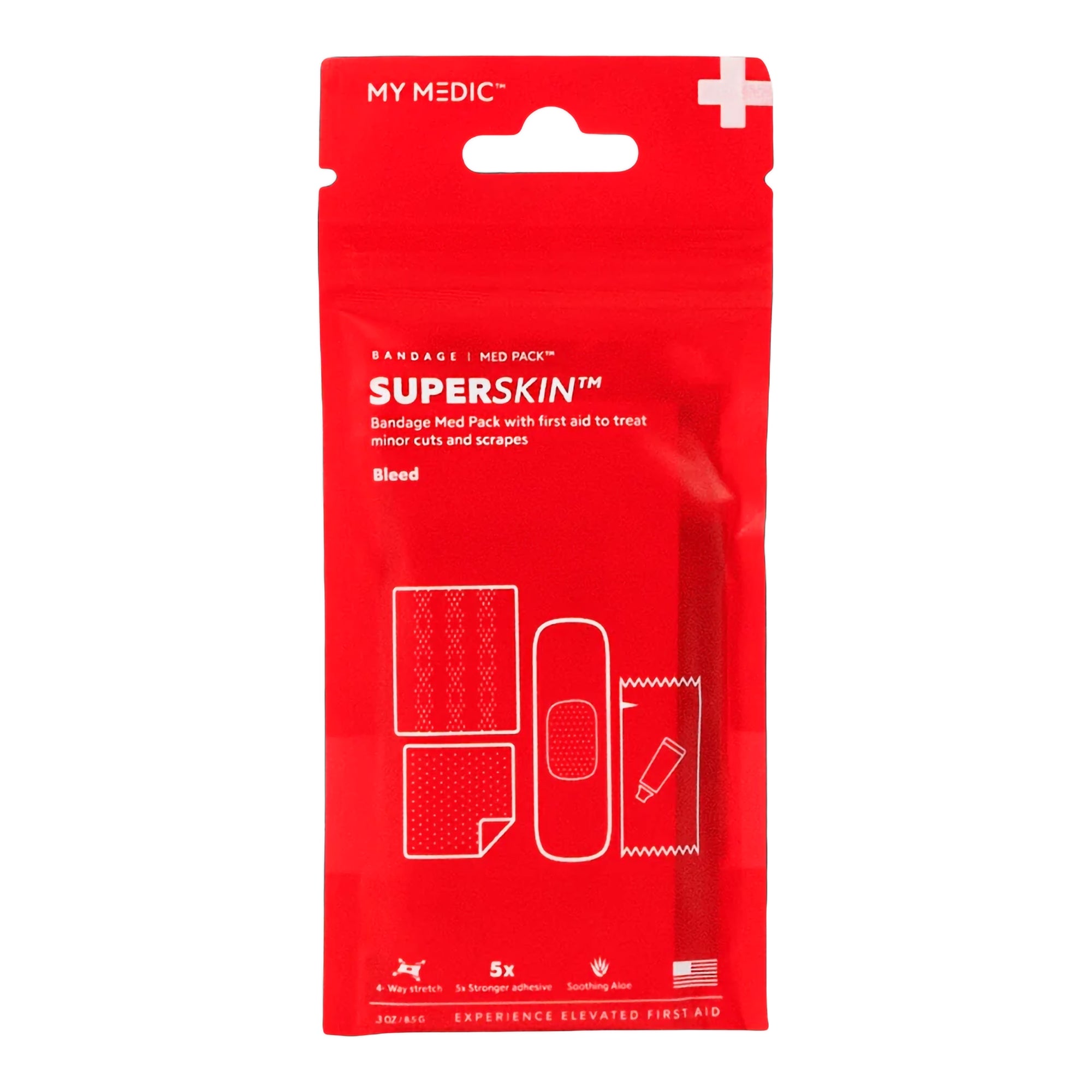First Aid Kit My Medic MED PACKS SuperSkin Plastic Pouch,Packaging Type- Each