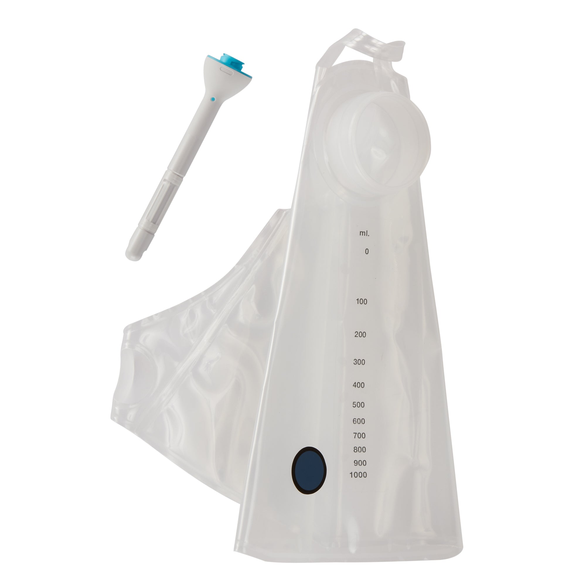 Balloon Catheter Accessory Unit Peristeen Plus 15 Regular Catheters, 1 Water Bag | 1/Box