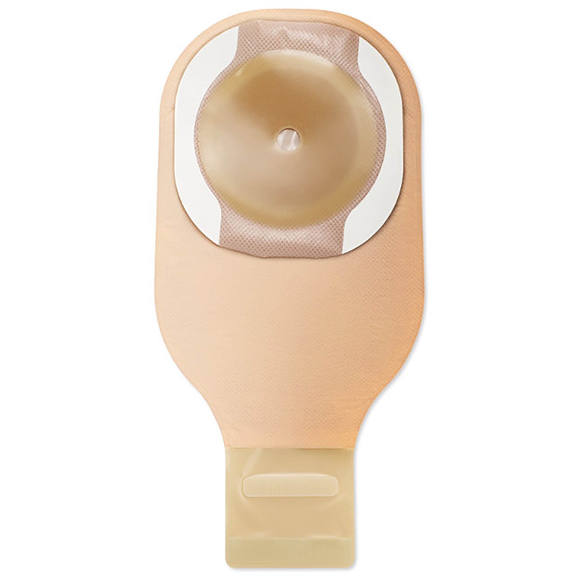 Ostomy Pouch CeraPlus One-Piece System 12 Inch Length Flat, Trim to Fit Up to 2-1/2 Inch Stoma Drainable,Packaging Type- Box