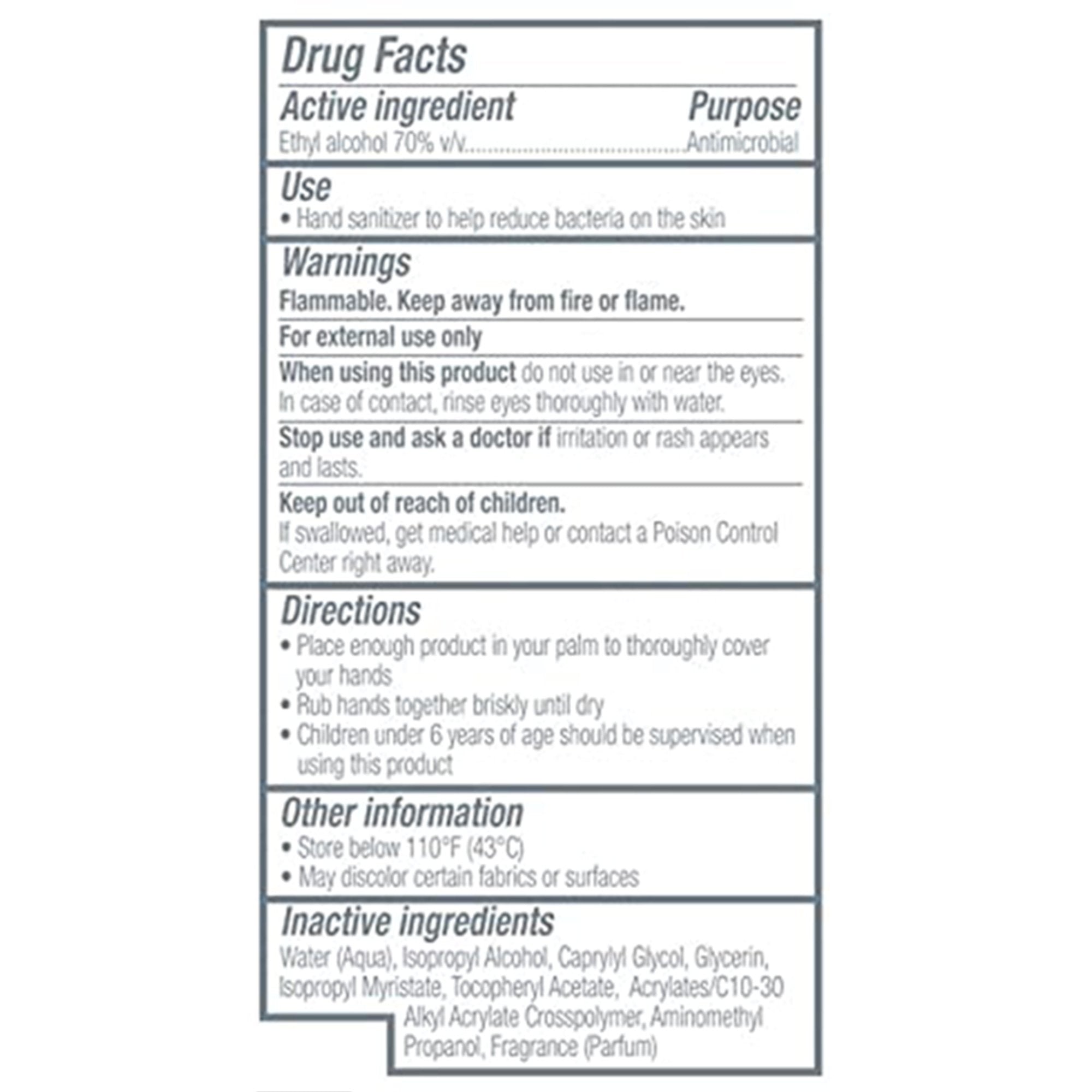 Hand Sanitizer Purell Advanced 1.5 Liter Ethyl Alcohol Gel Pump Bottle,Packaging Type- Each