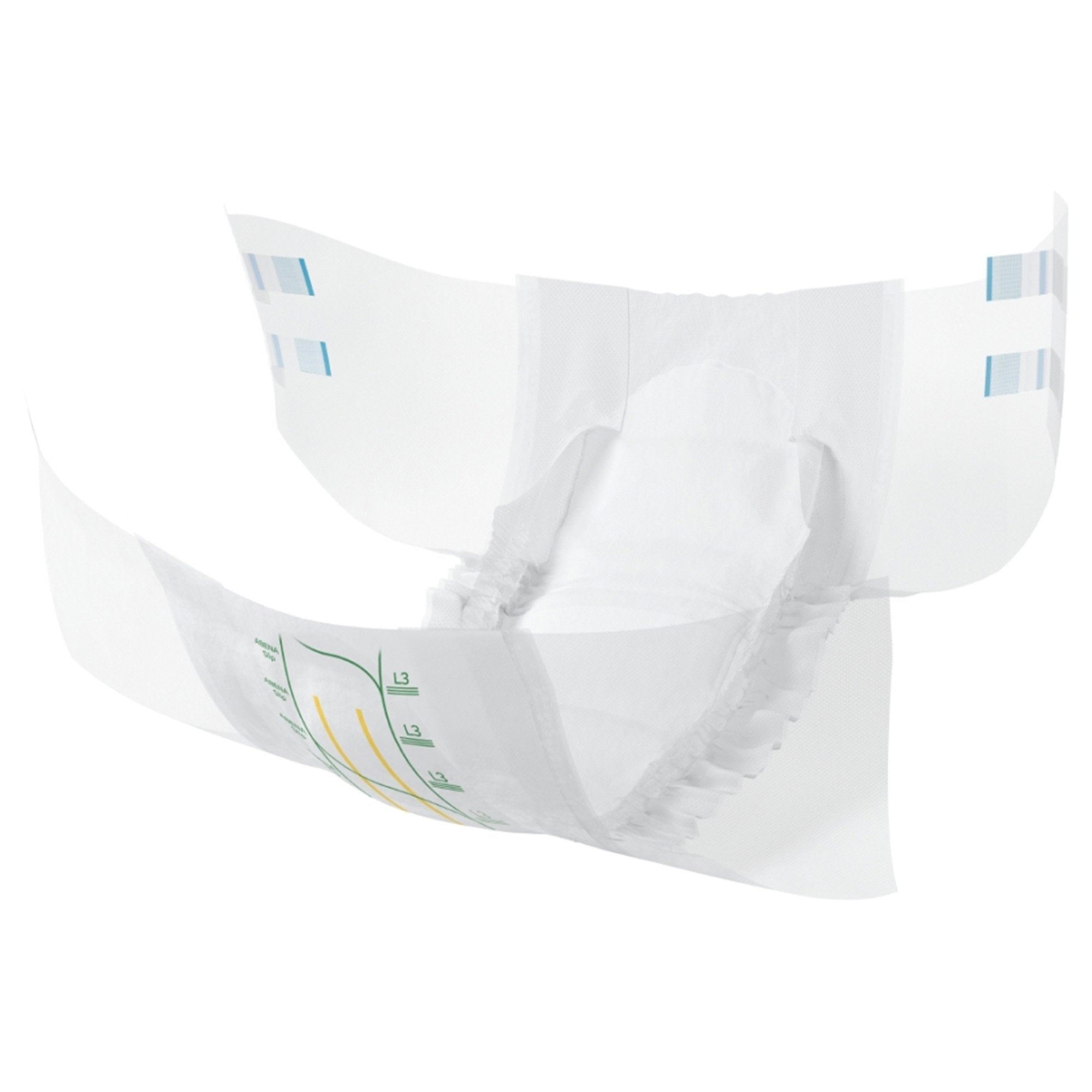 Unisex Adult Incontinence Brief Abena Slip Premium L3 Large Disposable Heavy Absorbency, Packaging Type- Case