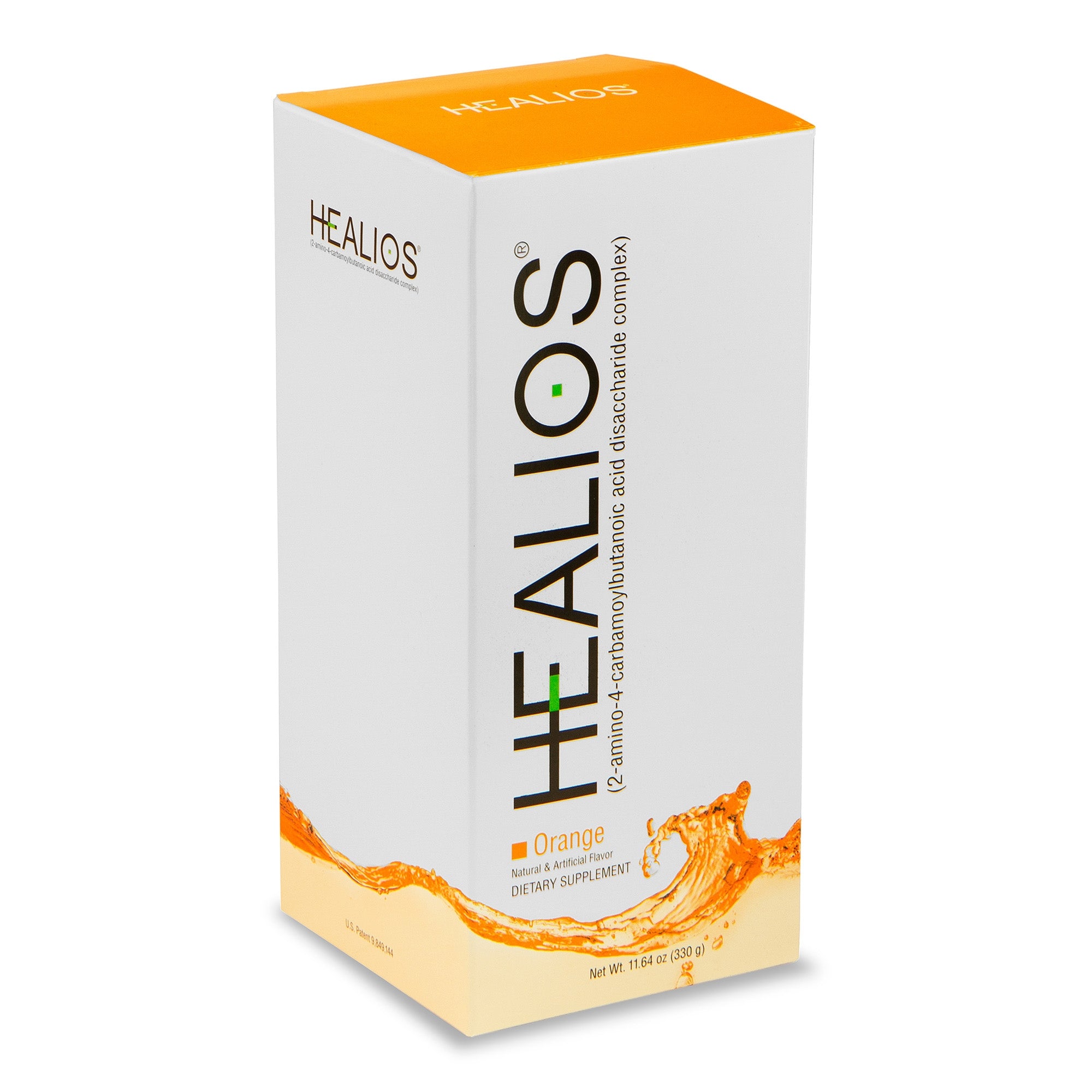 Oral Supplement Healios Orange Flavor Powder 11.64 oz. Jar,  Packaging Type- Each
