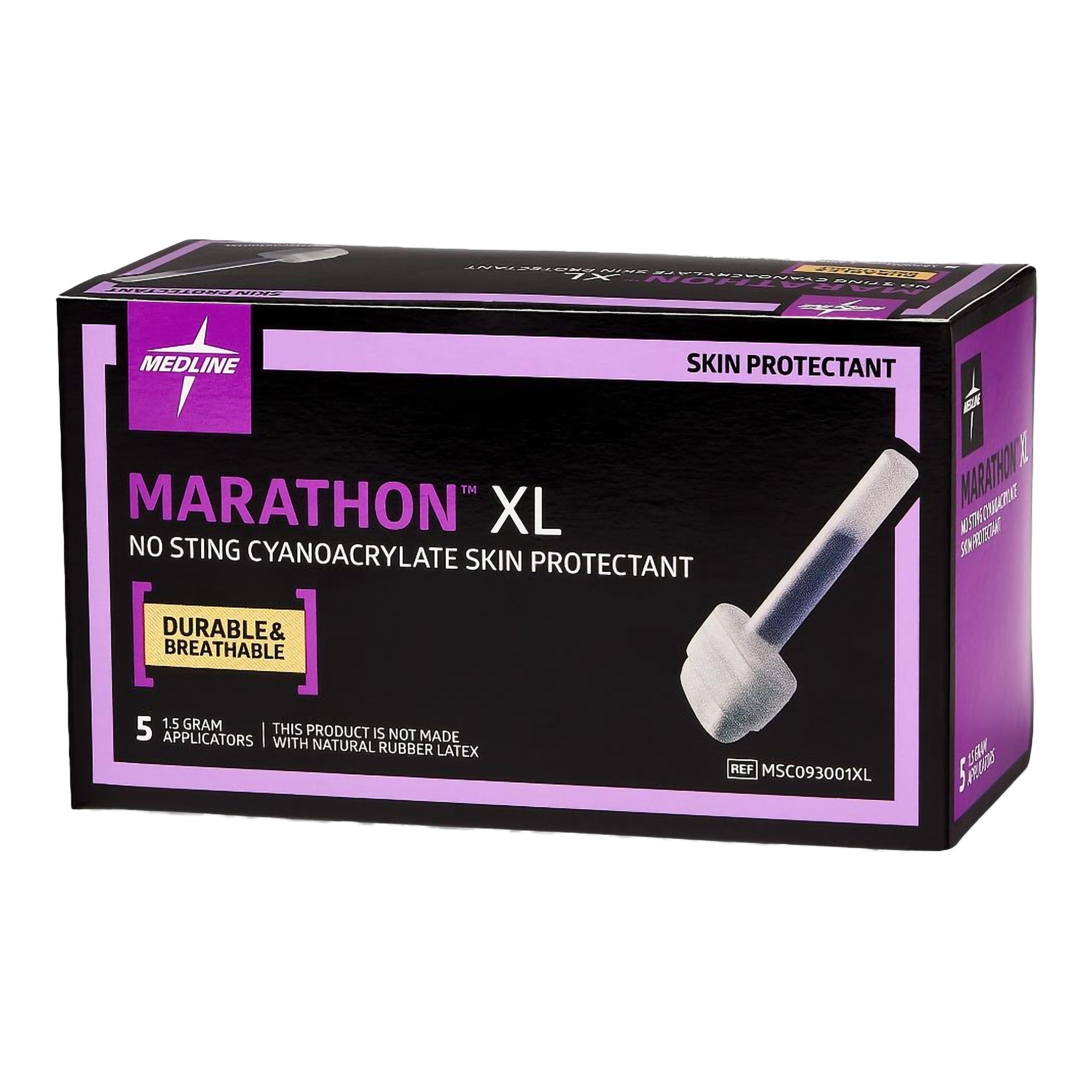 Skin Barrier Applicator Marathon Cyanoacrylate Individual Packet X-Large Sterile, Packaging Type- Box