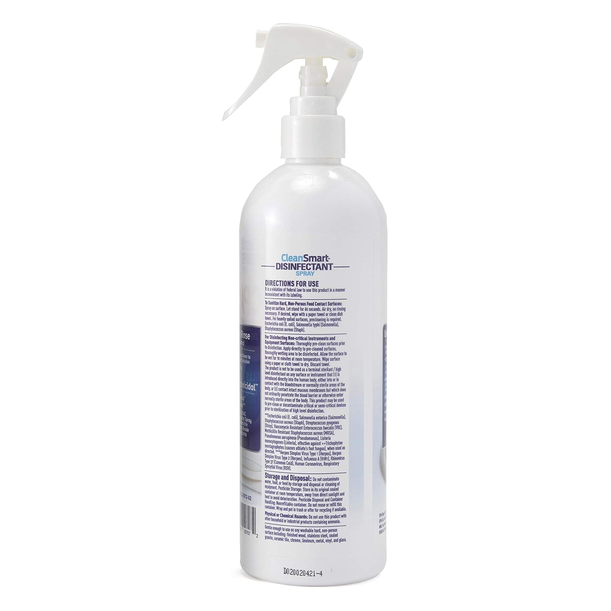 CPAP Disinfectant Spray CleanSmart 16 oz., Pump Bottle, Packaging Type- Case