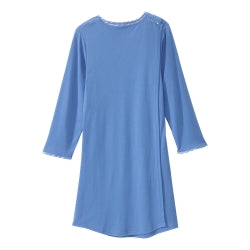 Patient Exam Gown Silverts® Medium Blue Reusable