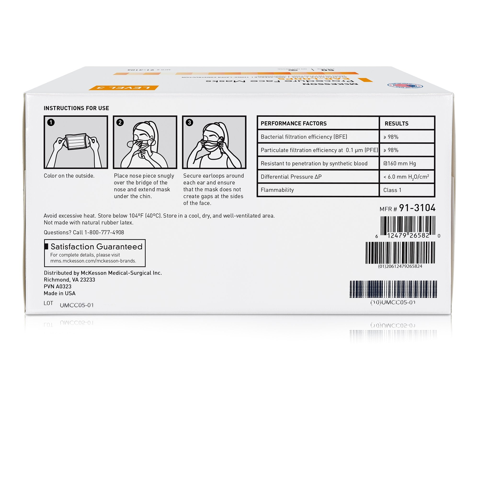 mckesson procedure masks astm level 3 mckesson procedure mask mk1221960bx
