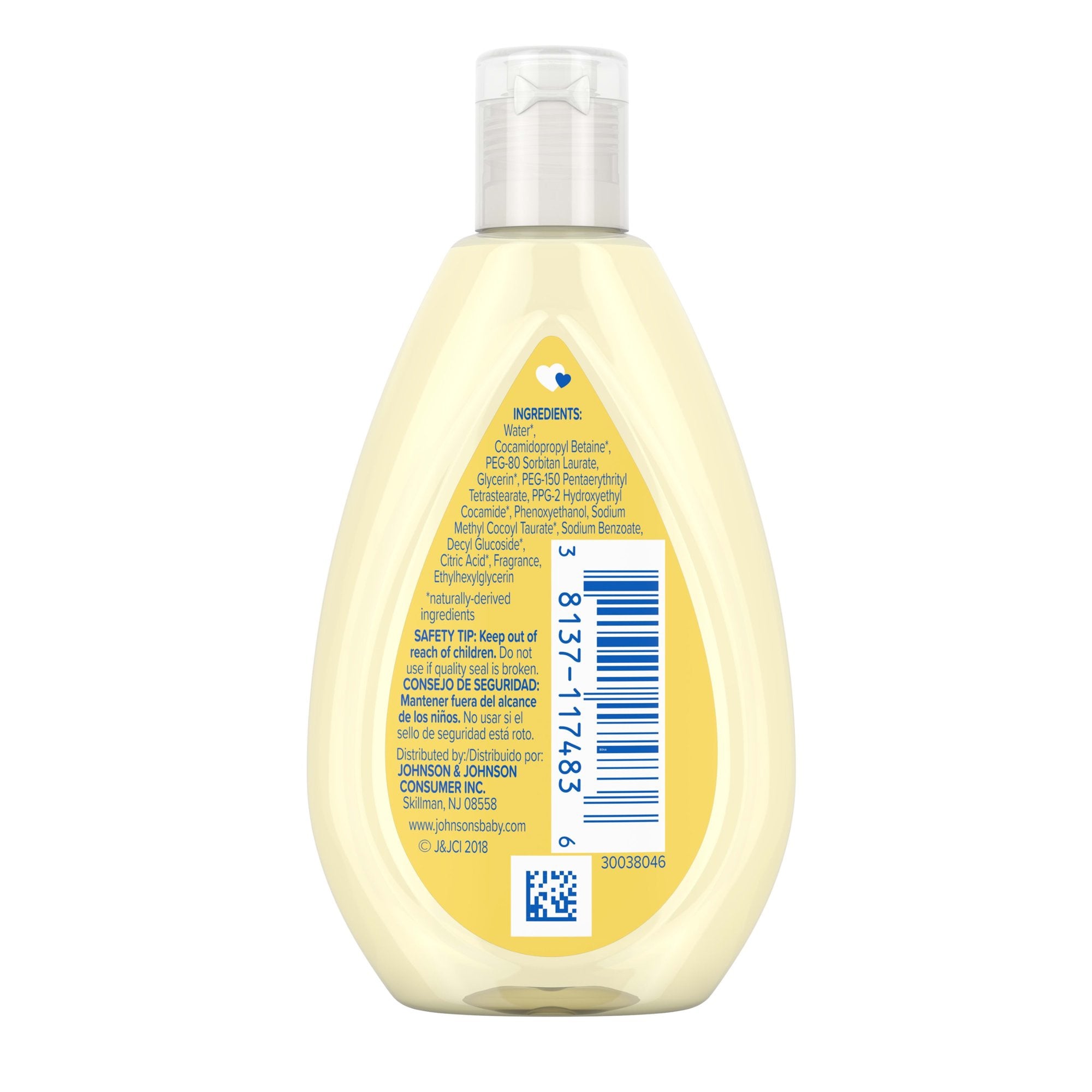 Baby Shampoo and Body Wash Johnson's Baby Head-to-Toe 13.6 oz. Flip Top Bottle Scented,Packaging Type- Each