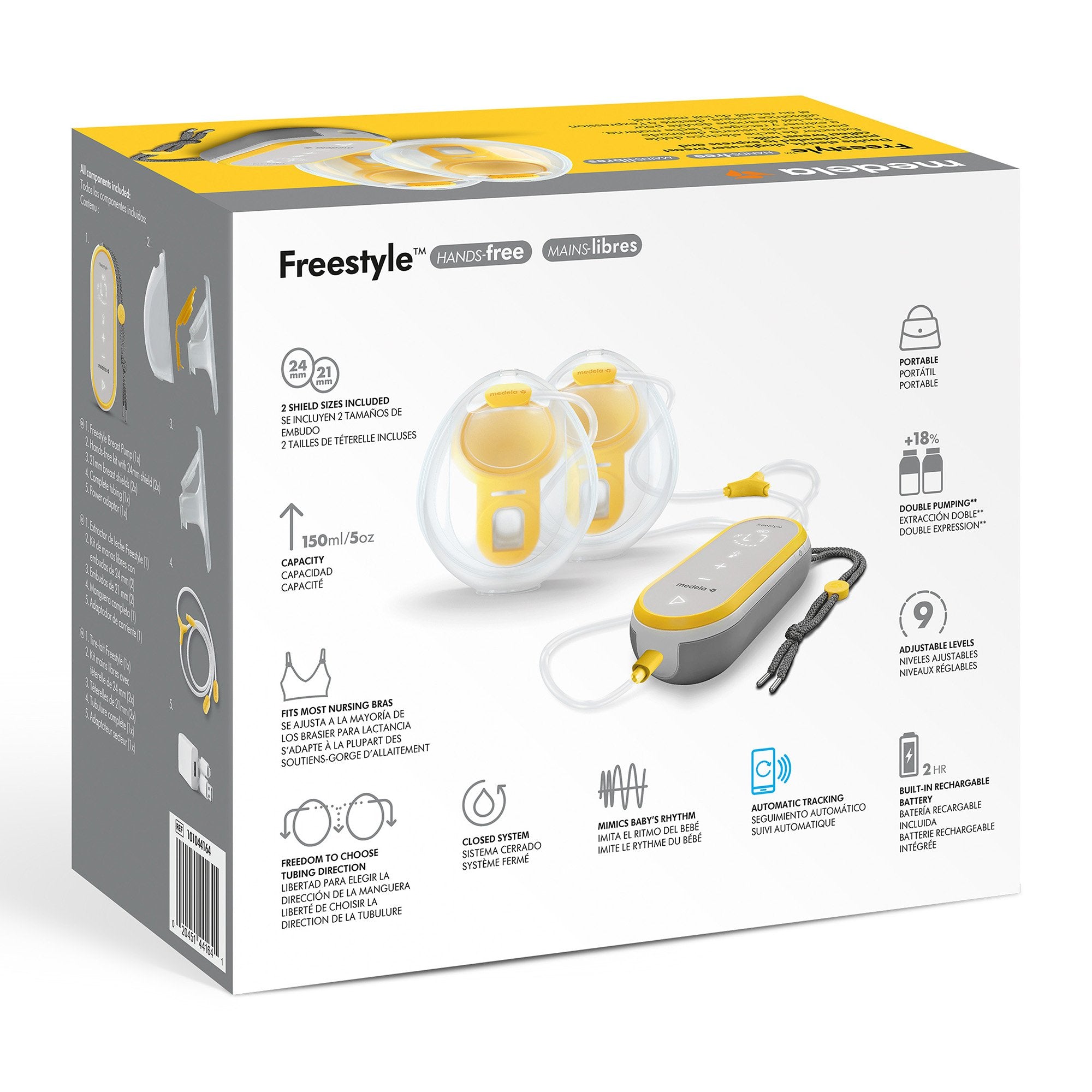freestyle hands free double electric breast pump freestyle hands free double electric breast pump mk1225064ea