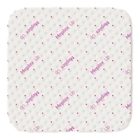 foam dressing mepilex up 4 x 8 inch without border without film backing silicone adhesive rectangle sterile