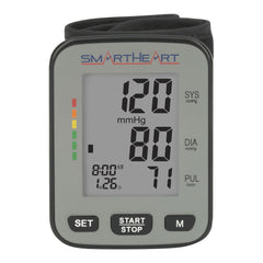 Home Automatic Digital Blood Pressure Monitor Smartheart Adult Cuff Nylon Cuff 13.5 to 21.5 cm Talking Model