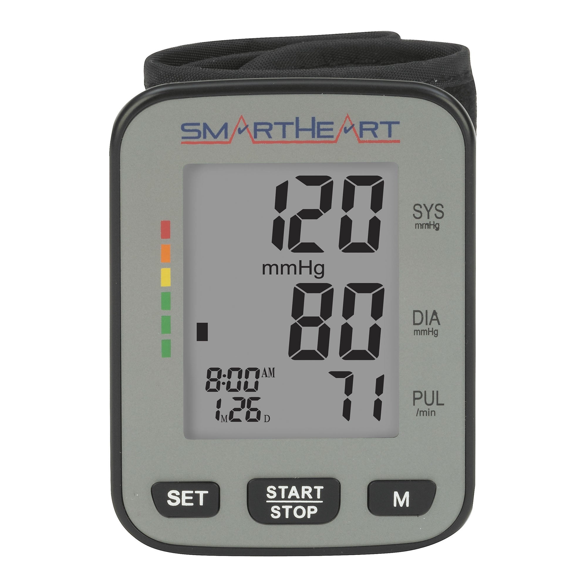 Home Automatic Digital Blood Pressure Monitor Smartheart Adult Cuff Nylon Cuff 13.5 to 21.5 cm Talking Model