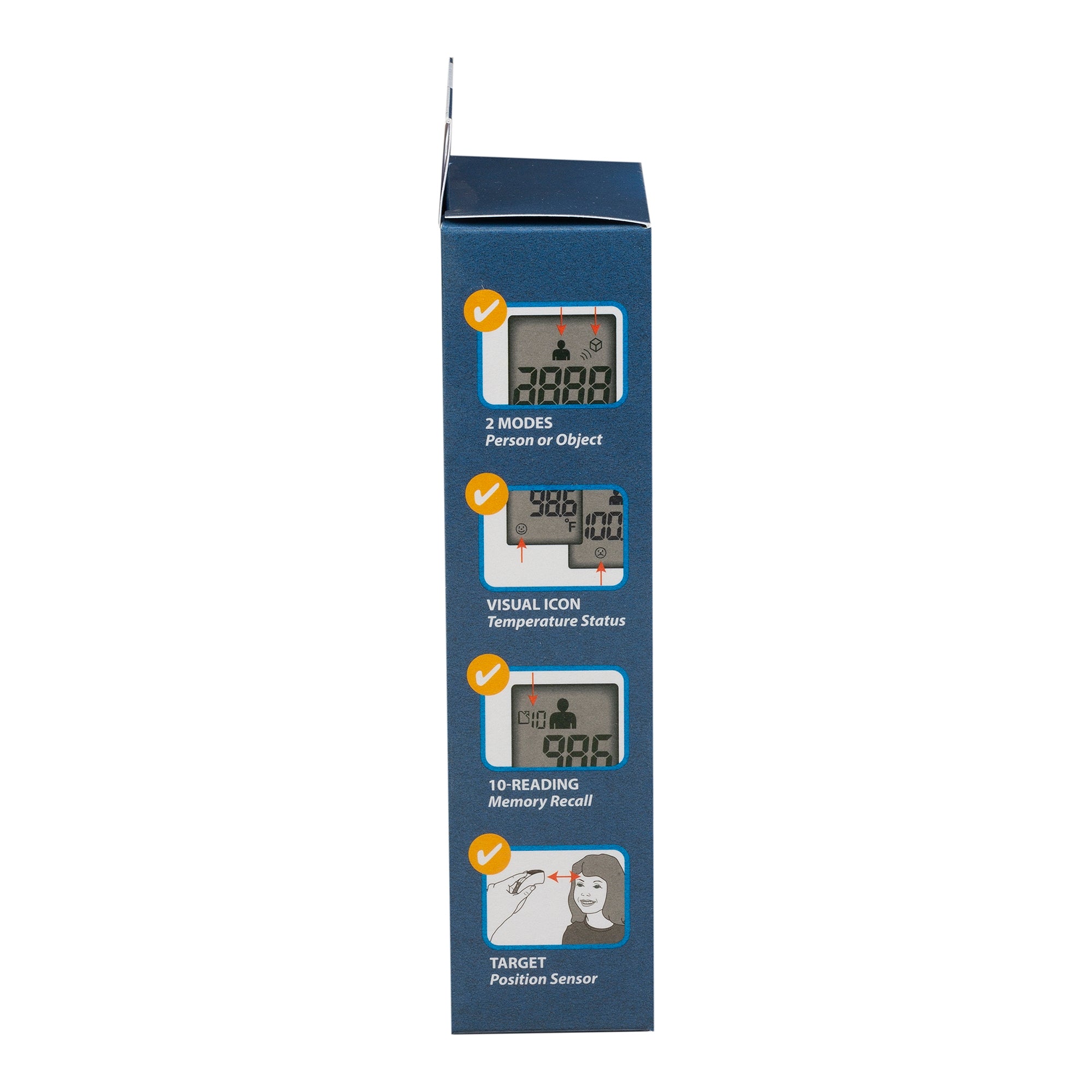 Non-Contact Skin Surface Thermometer Veridian Infrared Skin Probe Handheld,Packaging Type- Each