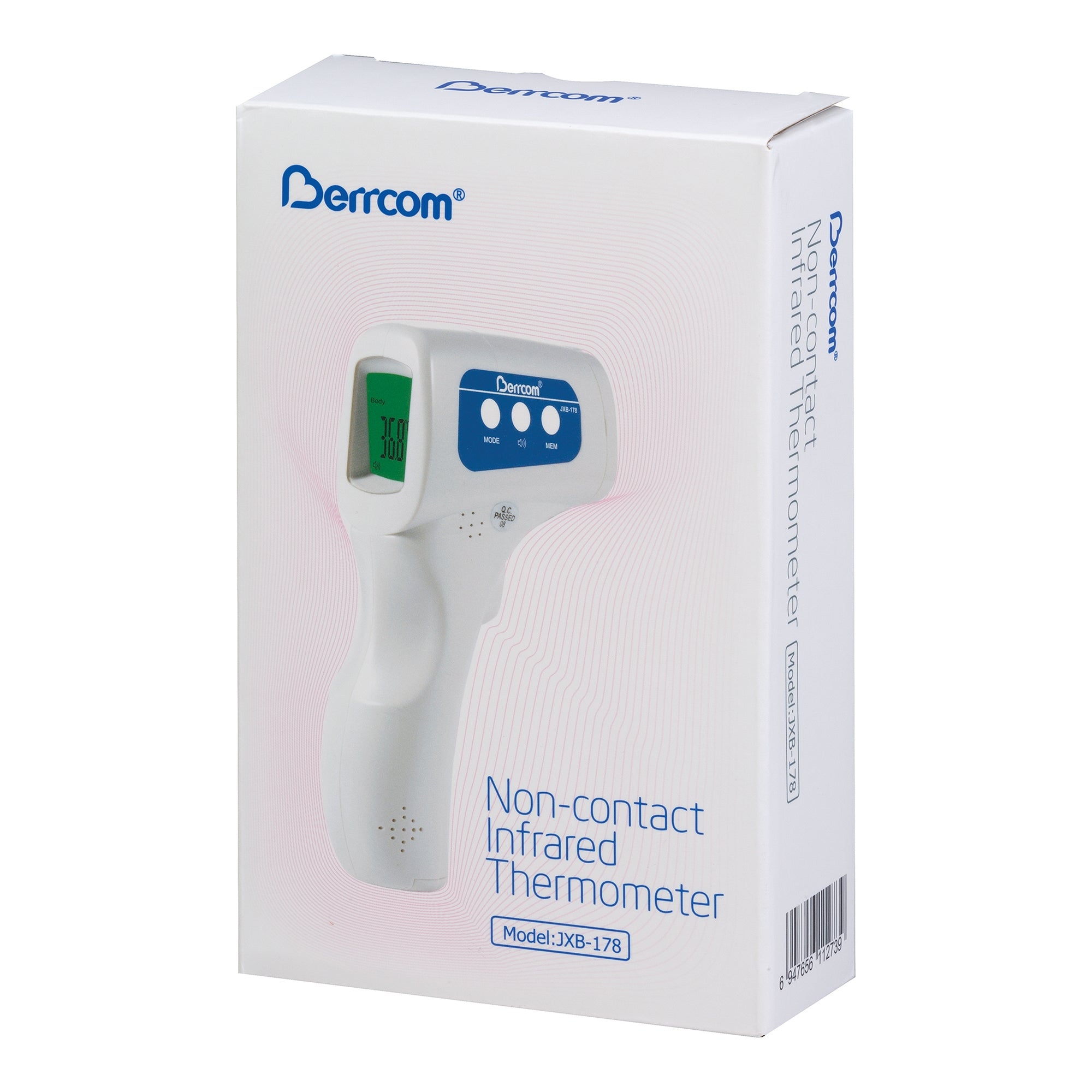 Non-Contact Skin Surface Thermometer Veridian Infrared Skin Probe Handheld