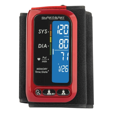 Home Automatic Digital Blood Pressure Monitor Smartheart Adult Cuff Nylon Cuff 22 to 42 cm Desk Model,Packaging Type- Each