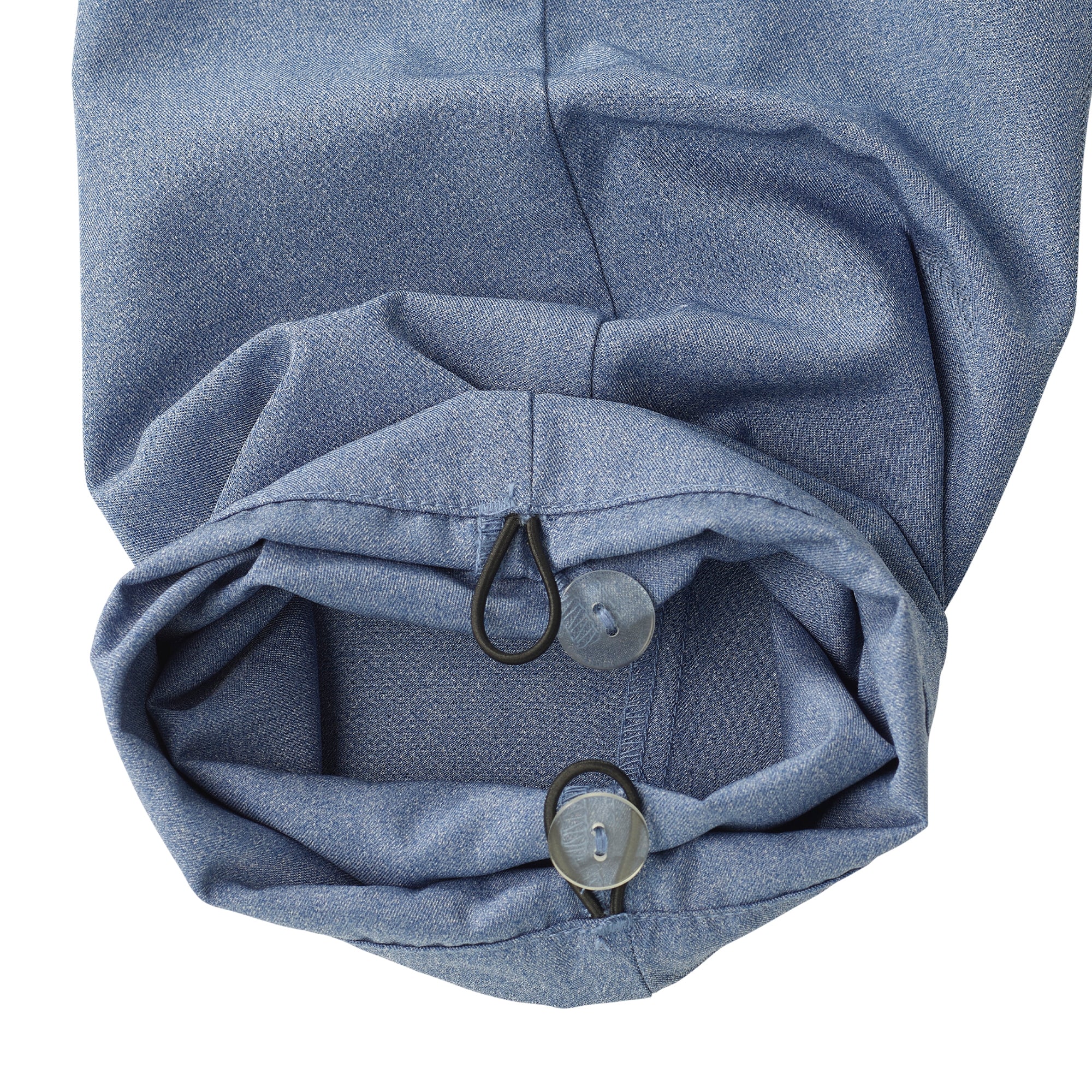 Adaptive Pants Silverts Open Back Small Heather Chambray Blue Female,Packaging Type- Each
