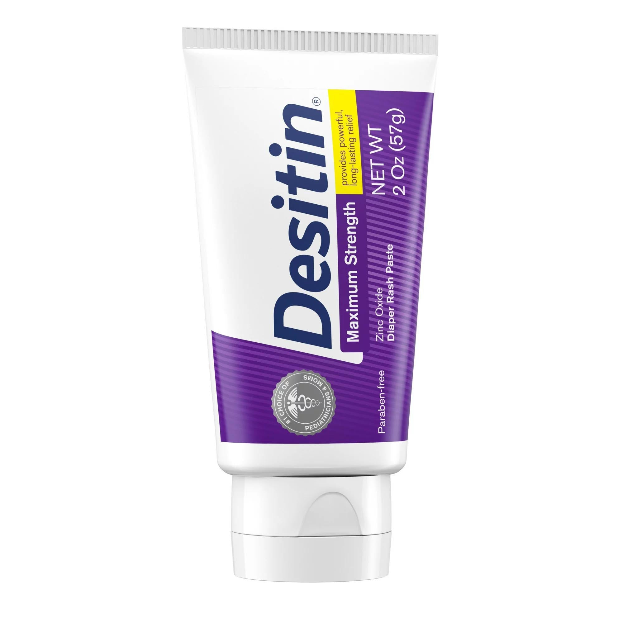 Diaper Rash Treatment Desitin Maximum Strength 2 oz. Tube Scented Paste,Packaging Type- Each
