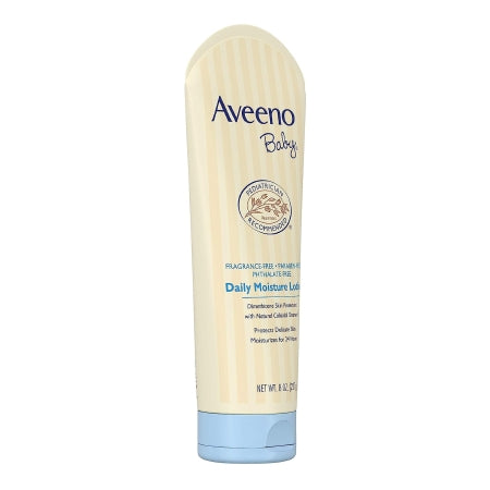 Baby Lotion Aveeno Baby 8 oz. Tube Unscented Lotion,Packaging Type- Each