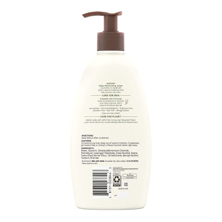 Hand and Body Moisturizer Aveeno Daily Moisturizing 18 oz. Pump Bottle Unscented Lotion,Packaging Type- Each