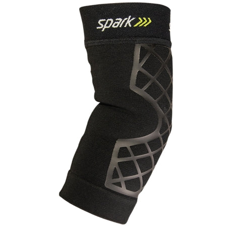 Elbow Support Spark Kinetic Small Pull-On Sleeve Left or Right Elbow 9 to 10-1/2 Inch Elbow Circumference Black,Packaging Type- Each