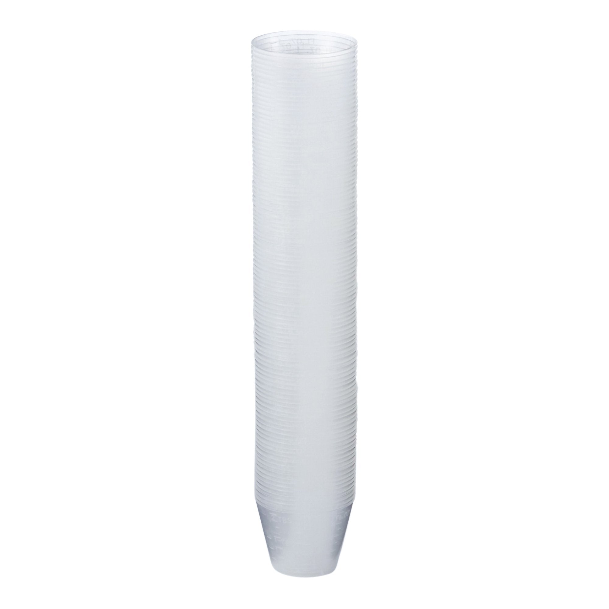Medicine Cup McKesson 1 oz. Translucent Plastic Disposable NonSterile, Packaging Type- Case
