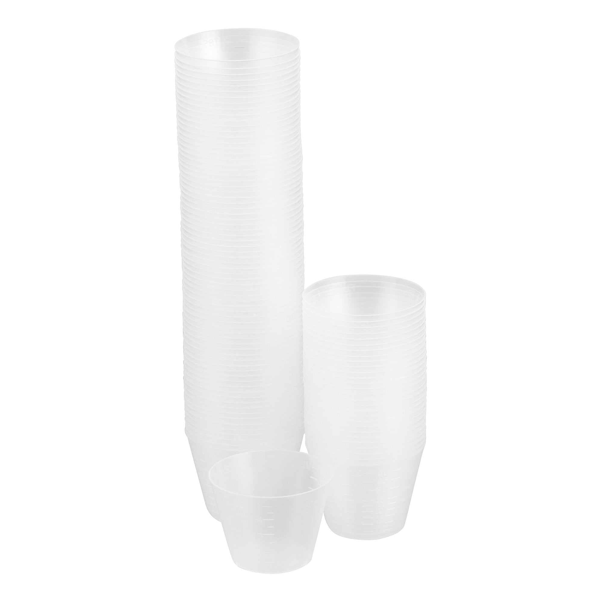 Medicine Cup McKesson 1 oz. Translucent Plastic Disposable NonSterile, Packaging Type- Case