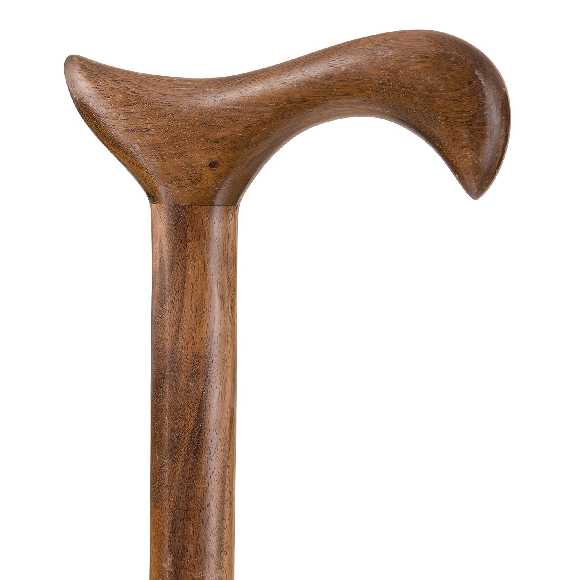 T-Handle Cane Brazos Twisted Wood 34 Inch Height Wood Grain,Packaging Type- Each