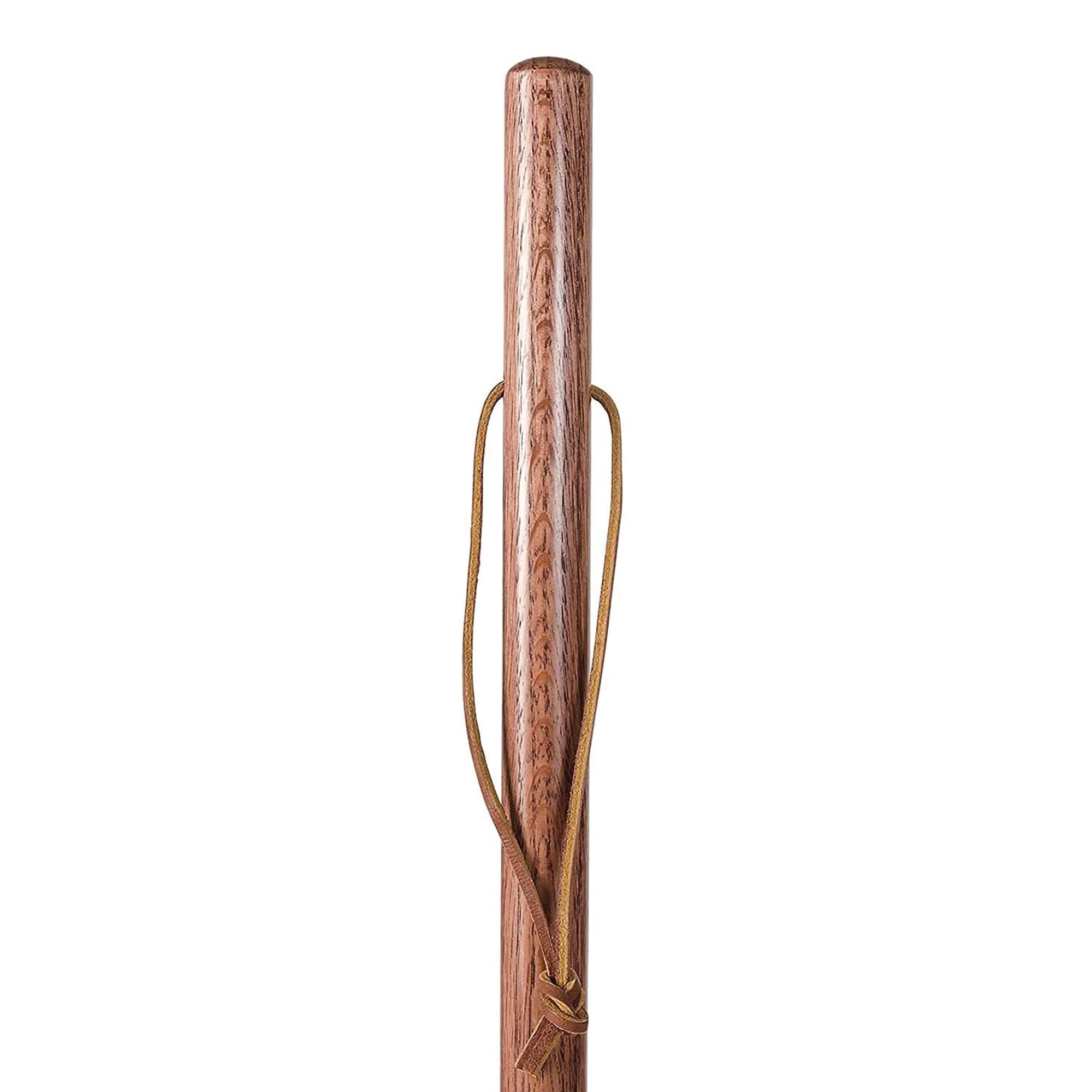 Walking Stick Brazos Twisted Backpacker Wood 55 Inch Height Red Oak