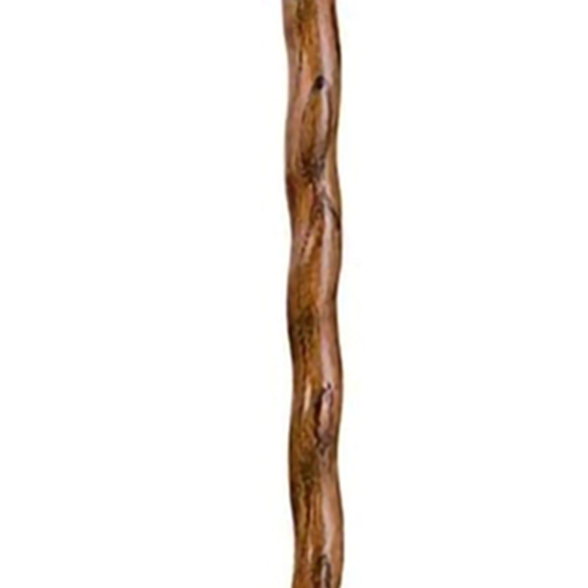 Walking Stick Brazos Twisted Fitness Walker Wood 48 Inch Height Brown
