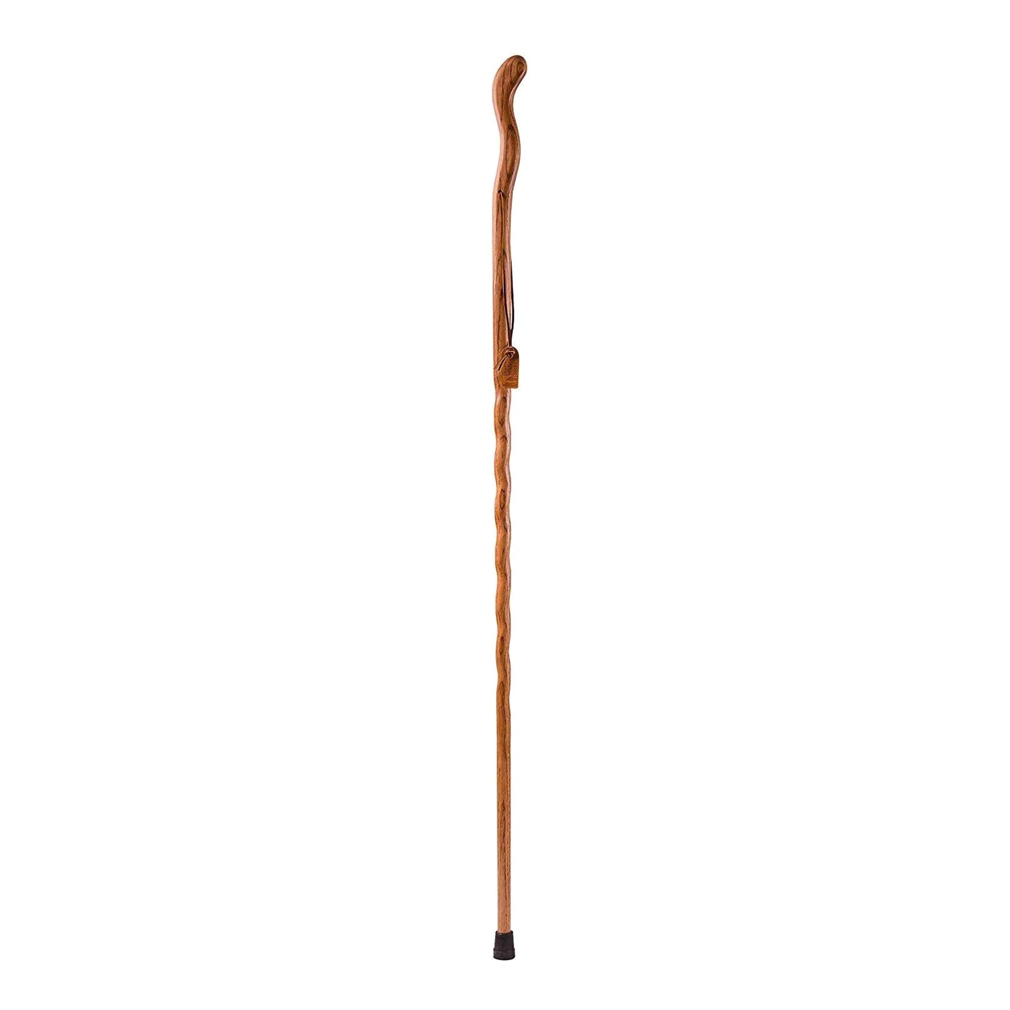 Walking Stick Brazos Twisted Fitness Walker Wood 55 Inch Height Red