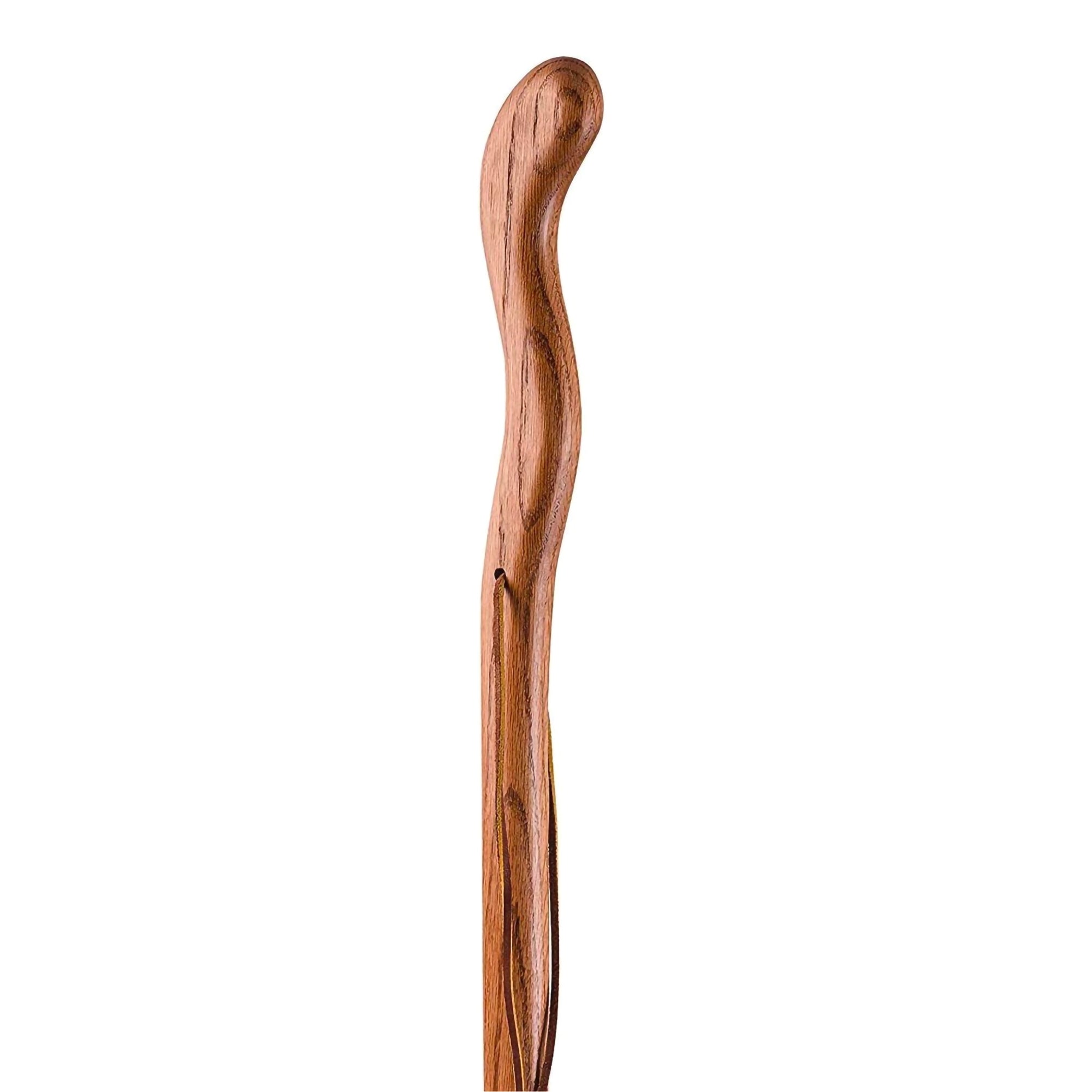 Walking Stick Brazos Twisted Fitness Walker Wood 55 Inch Height Red