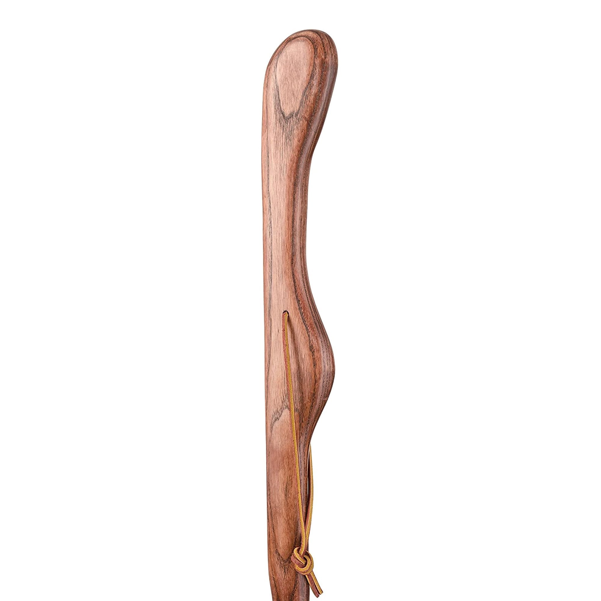 Walking Stick Brazos Twisted HitchHiker Wood 55 Inch Height Red Oak