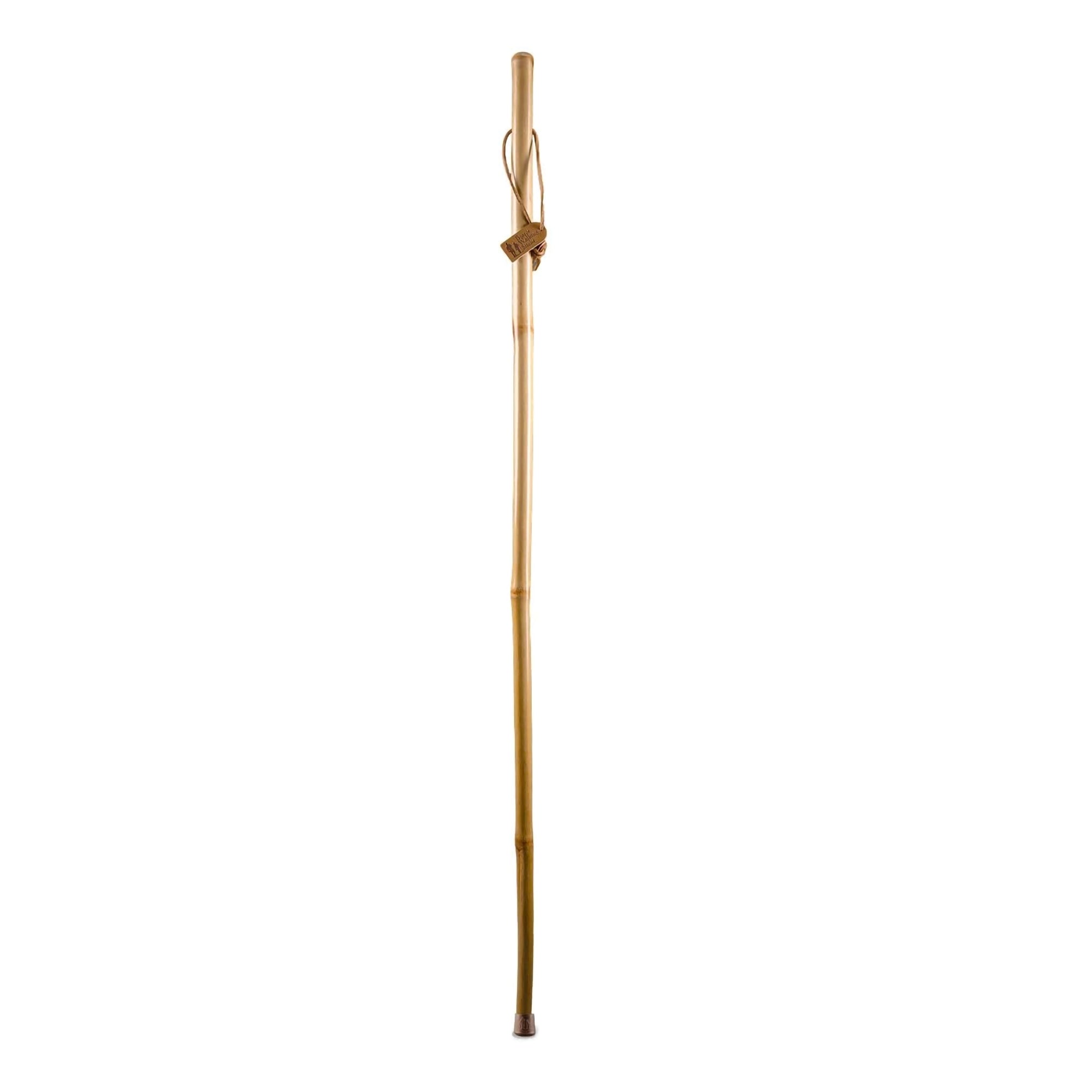 Bastón Brazos de madera de forma libre, 55 pulgadas de altura, bambú. Tipo de embalaje: individual.