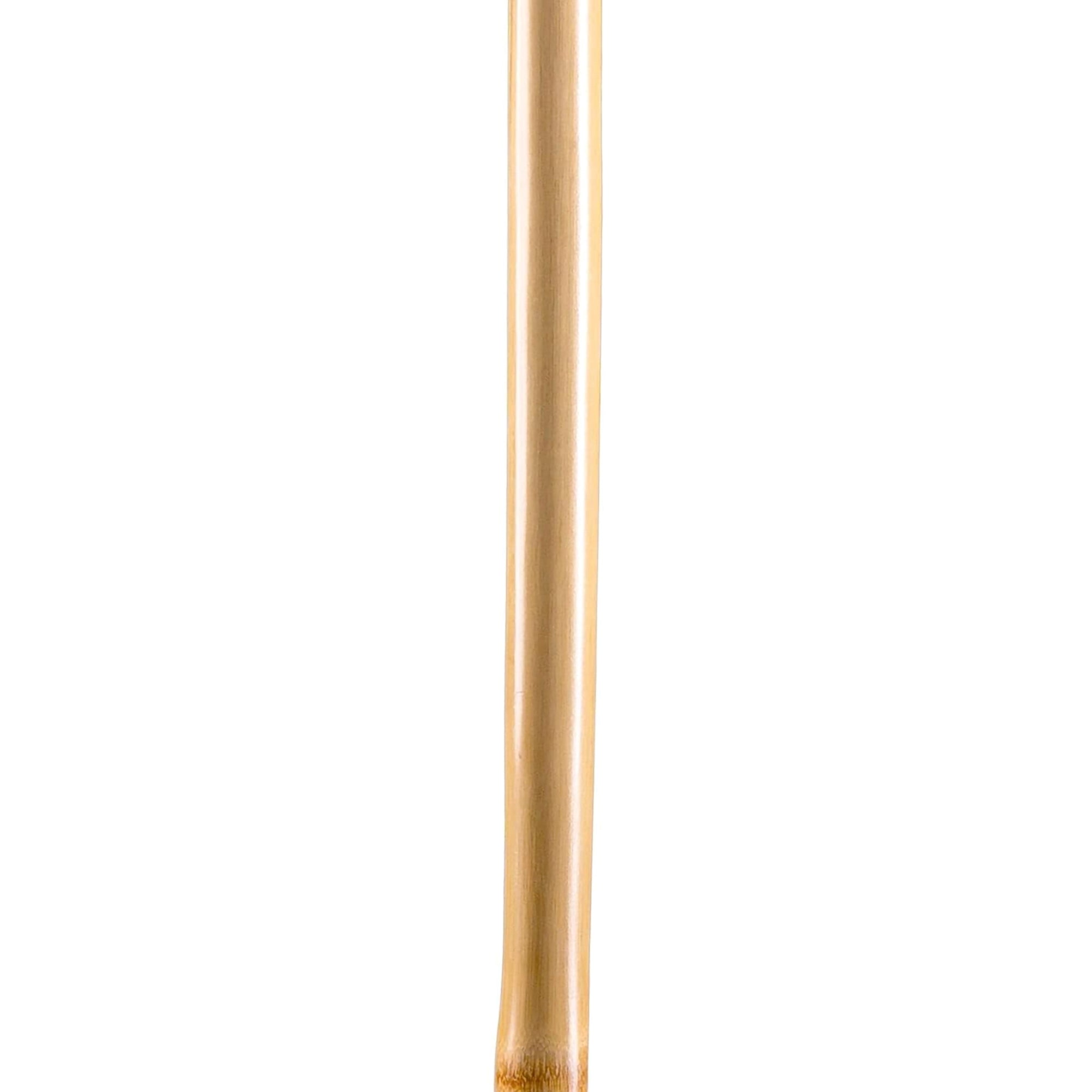 Bastón Brazos de madera de forma libre, 55 pulgadas de altura, bambú. Tipo de embalaje: individual.