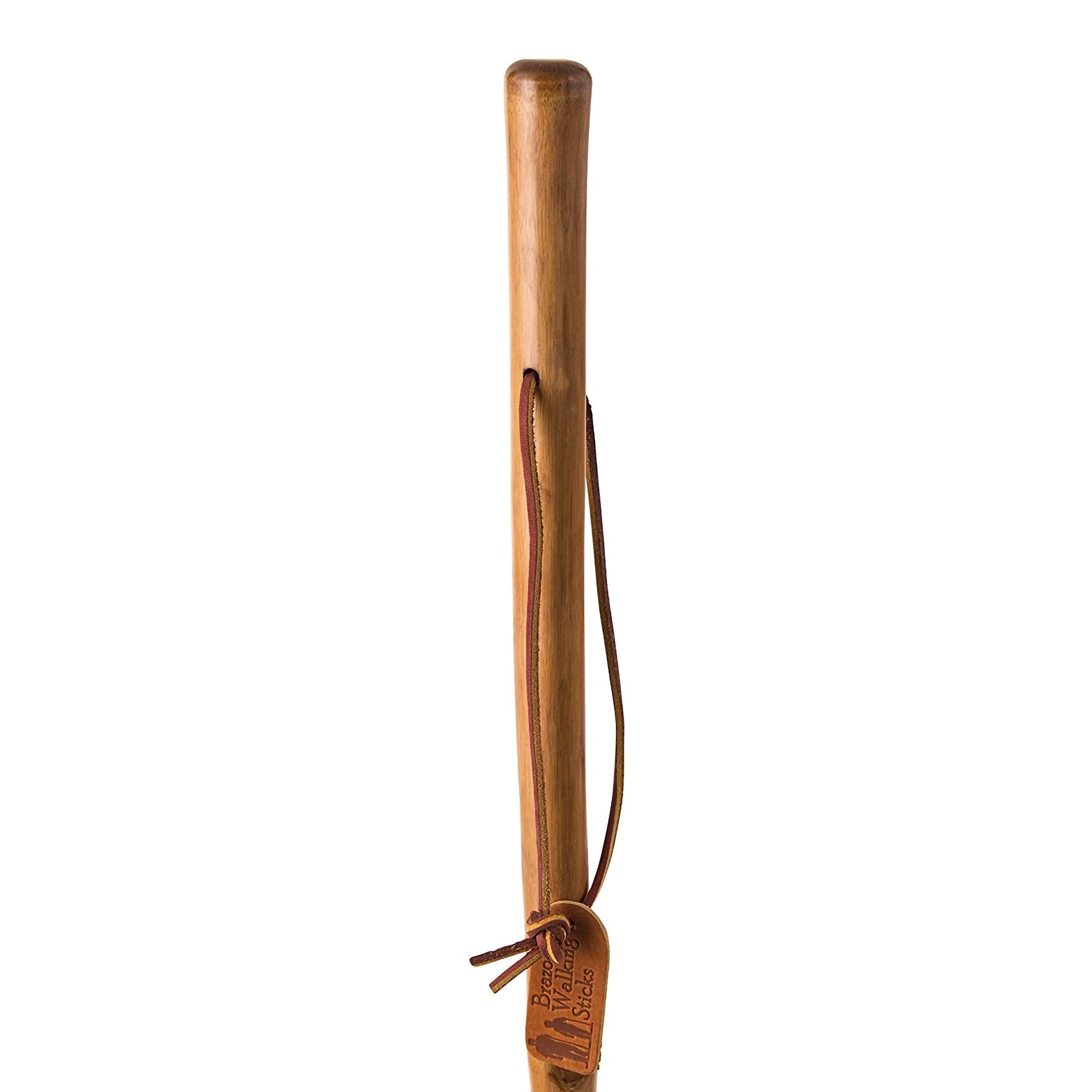 Bastón Brazos de madera de forma libre, 55 pulgadas de alto, bambú rojo. Tipo de embalaje: individual.