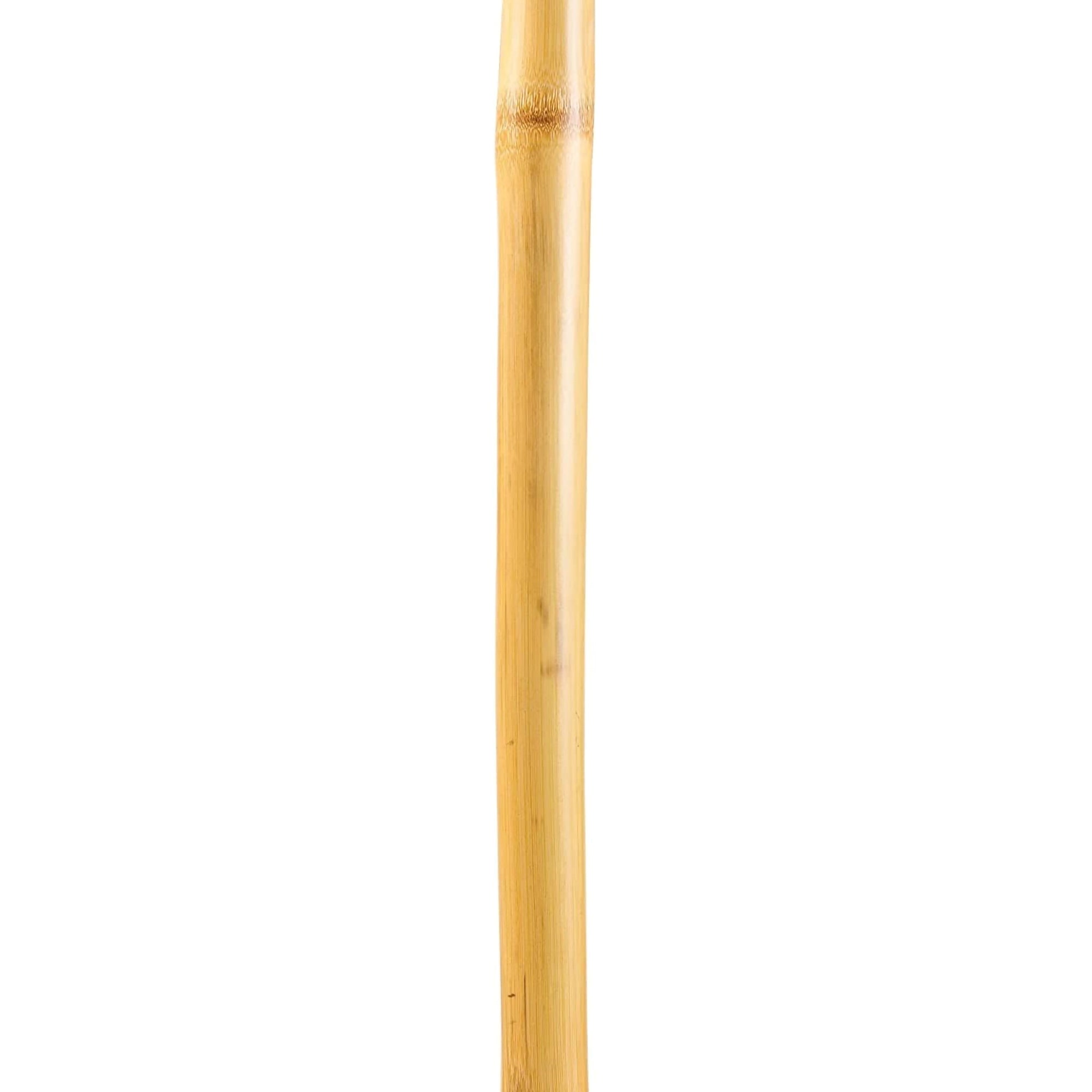 Bastón Brazos de madera de forma libre, 58 pulgadas de alto, bambú. Tipo de embalaje: individual.