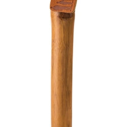 Walking Stick Brazos Free Form Wood 58 Inch Height Red Bamboo